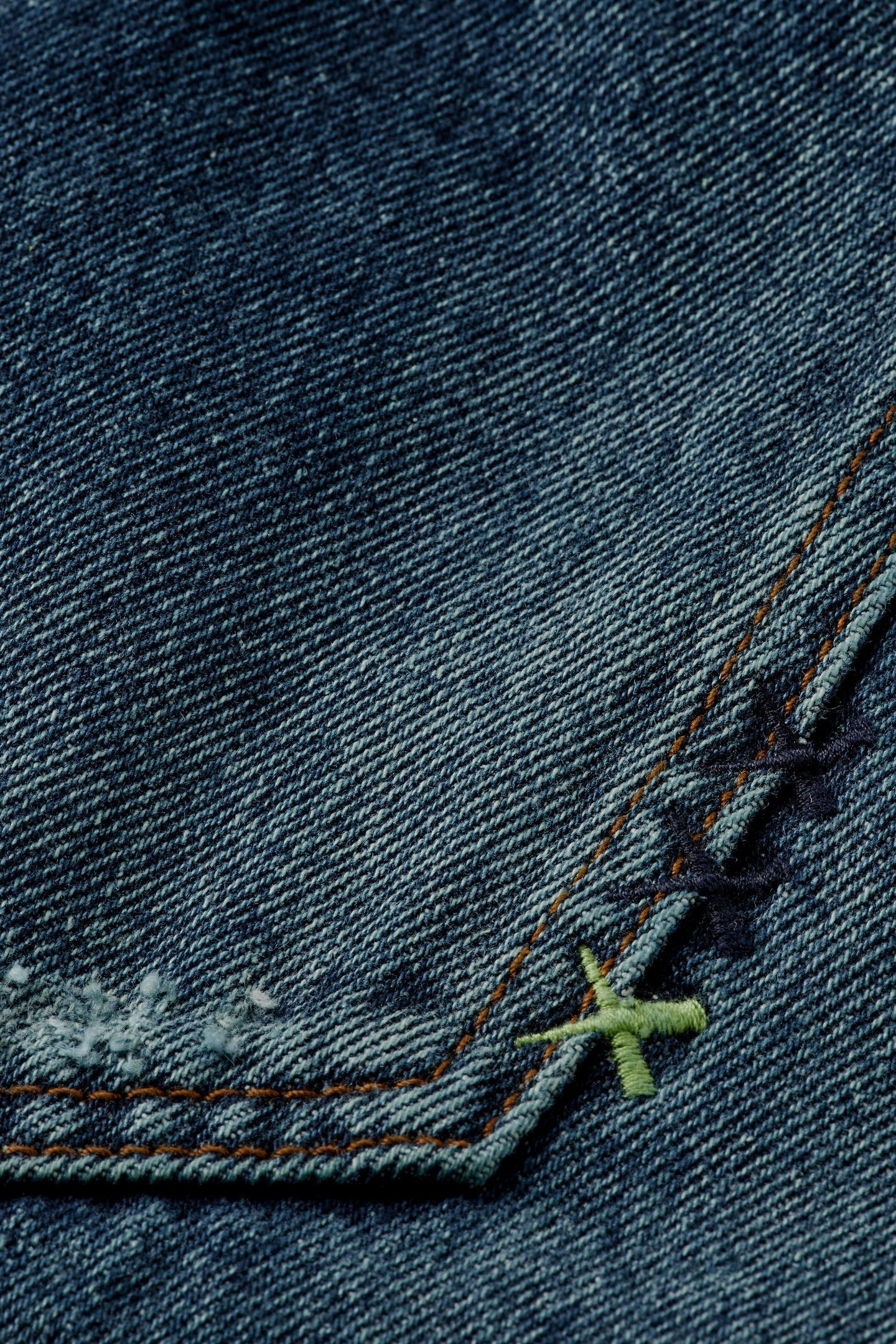 DEAN LOOSE TAPERED JEANS-GREEN TOUCH GREEN TOUCH 7