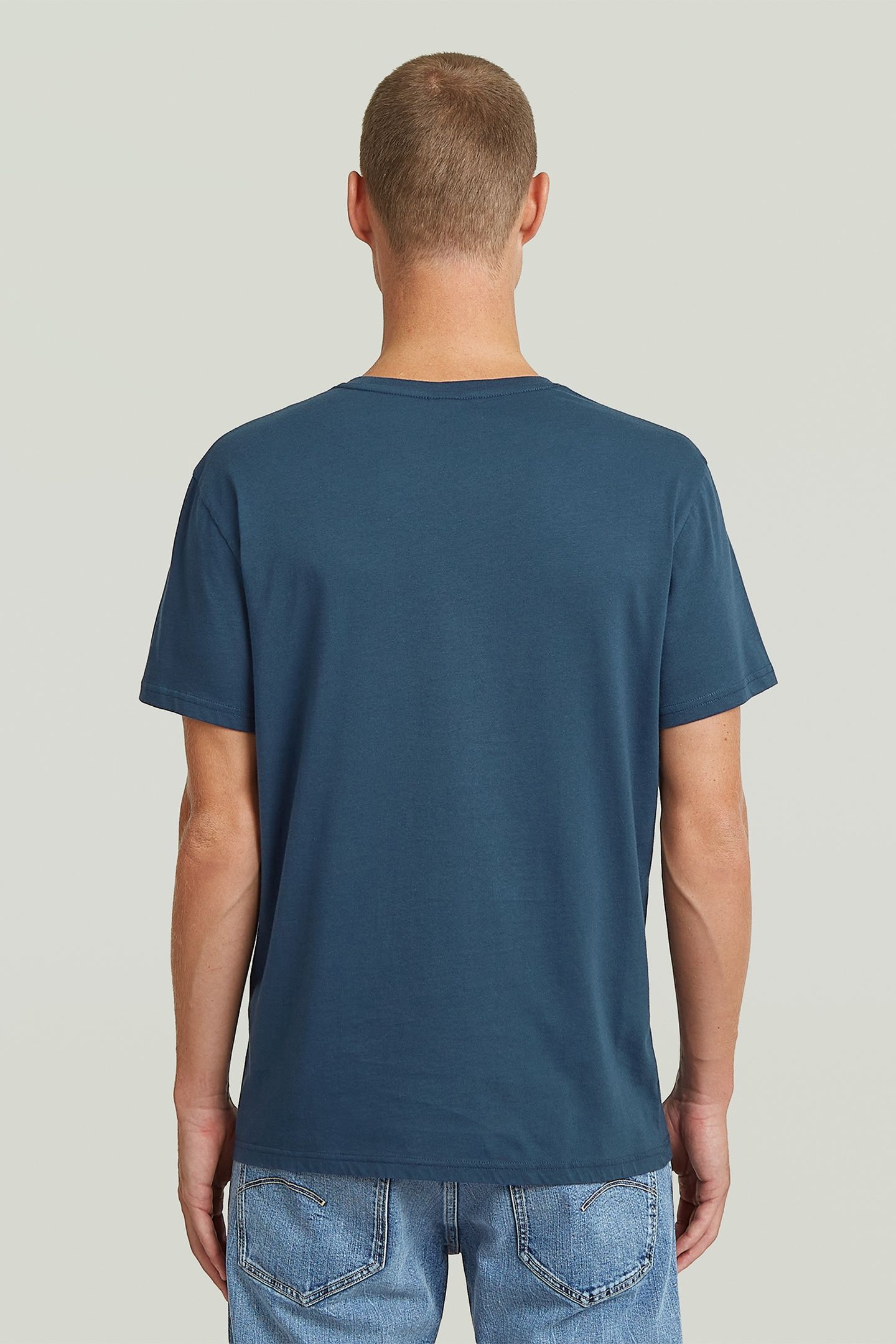 CHEST LOGO R T MEDIUM BLUE 2