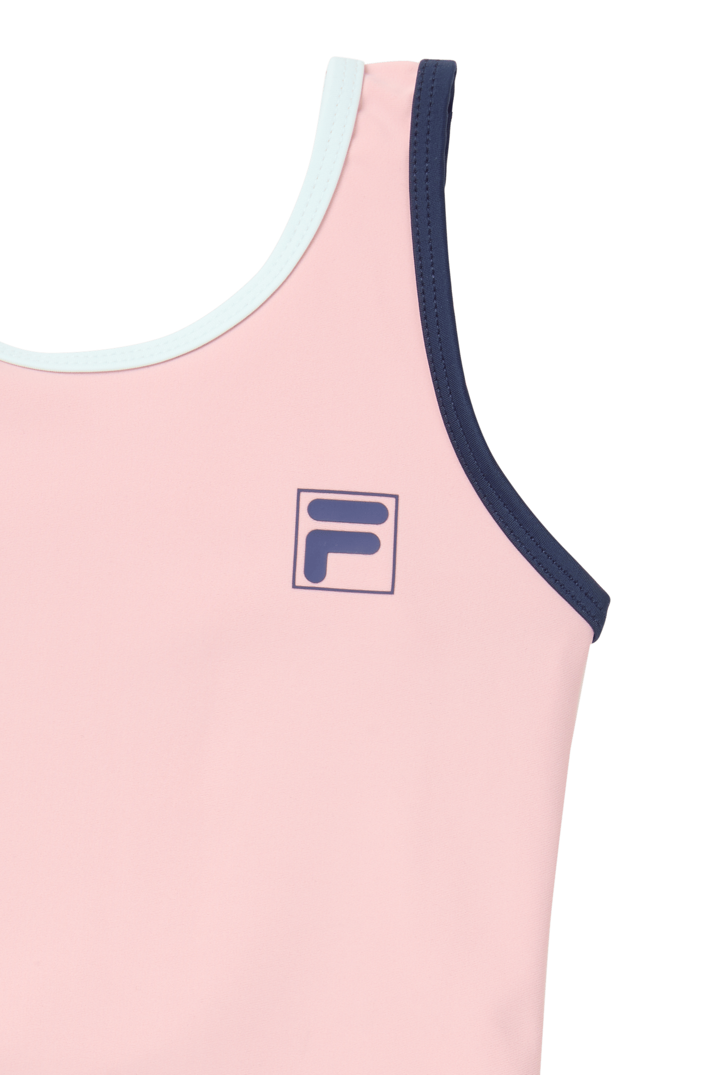 PRATOLINO LOGO SCOOP BACK SWIMSUIT MELLOW ROSE 3