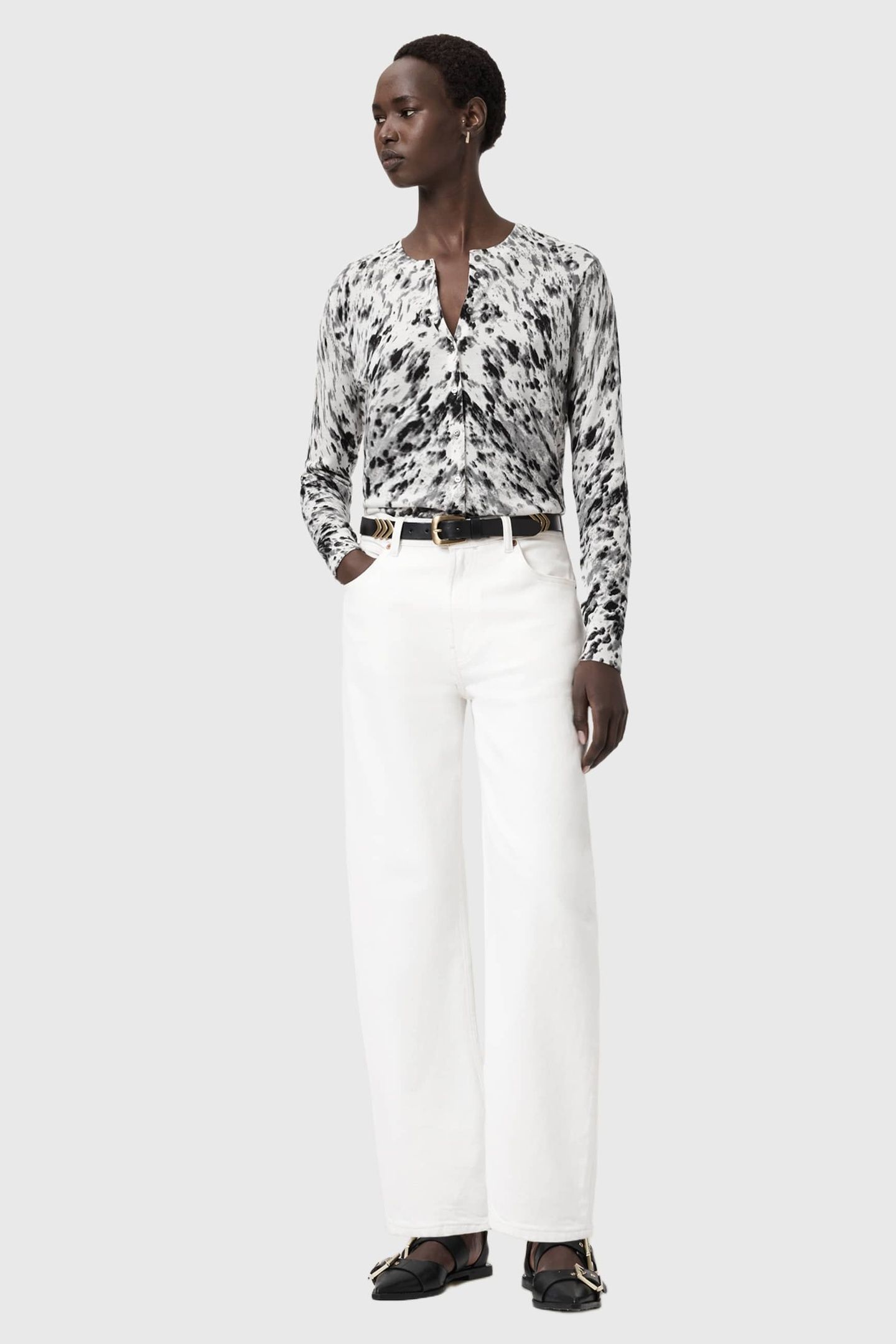 ANOUK CARDIGAN CANTER ECRU WHITE 3