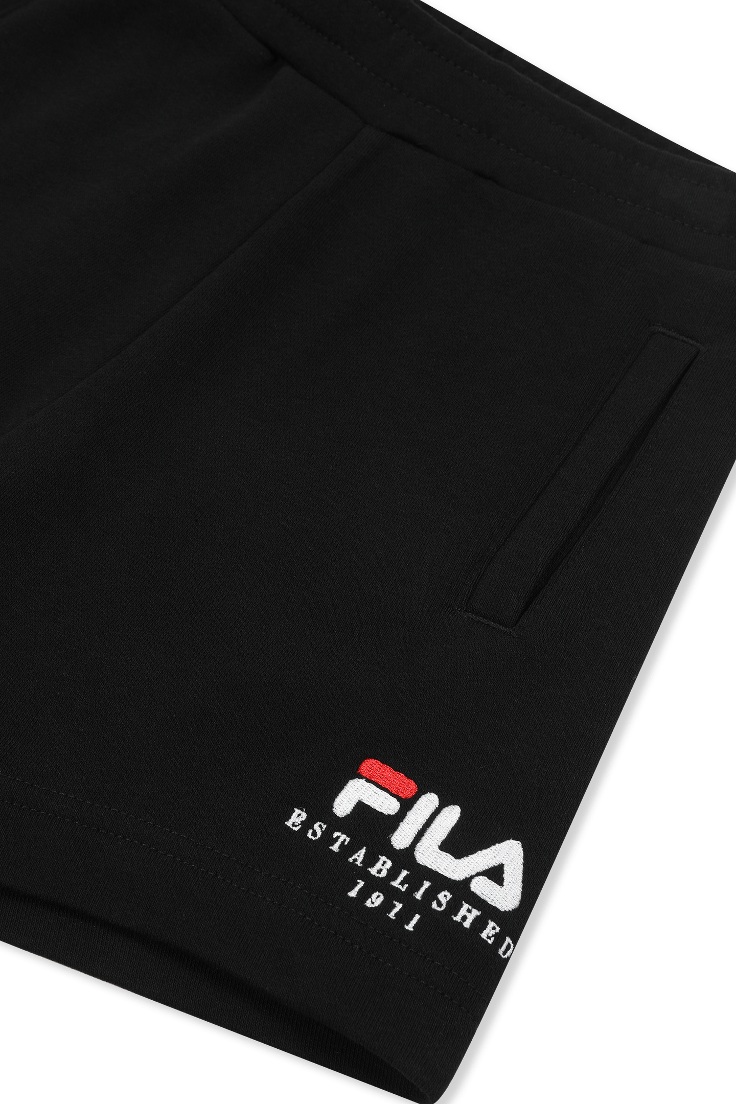 BENNA REGULAR LOGO SWEAT SHORTS BLACK 3