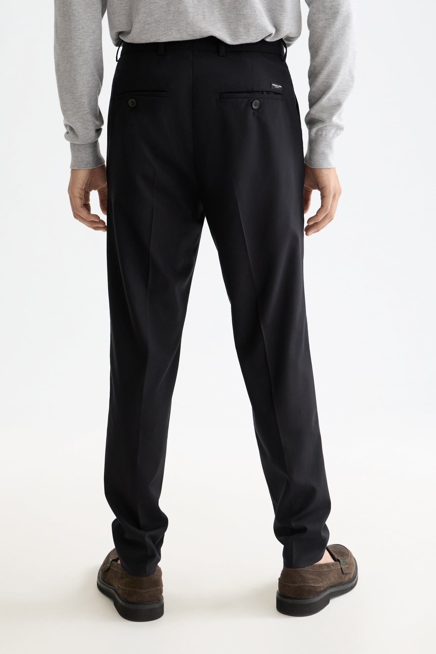 CORE RELAXED STRAIGHT FIT COOL-WOOL BLEND CHINO NIGHT 5