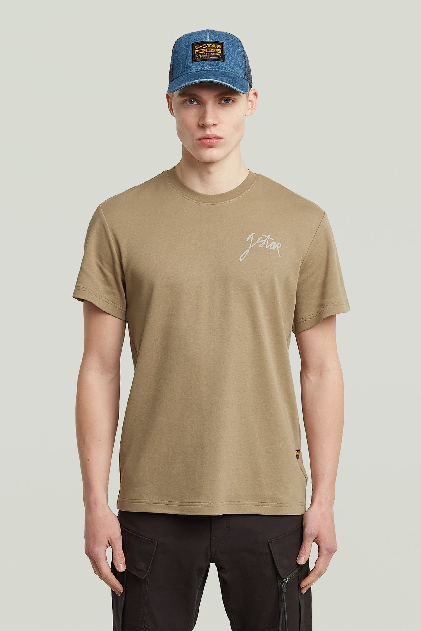 SCRIPT R T BEIGE/KHAKI 1