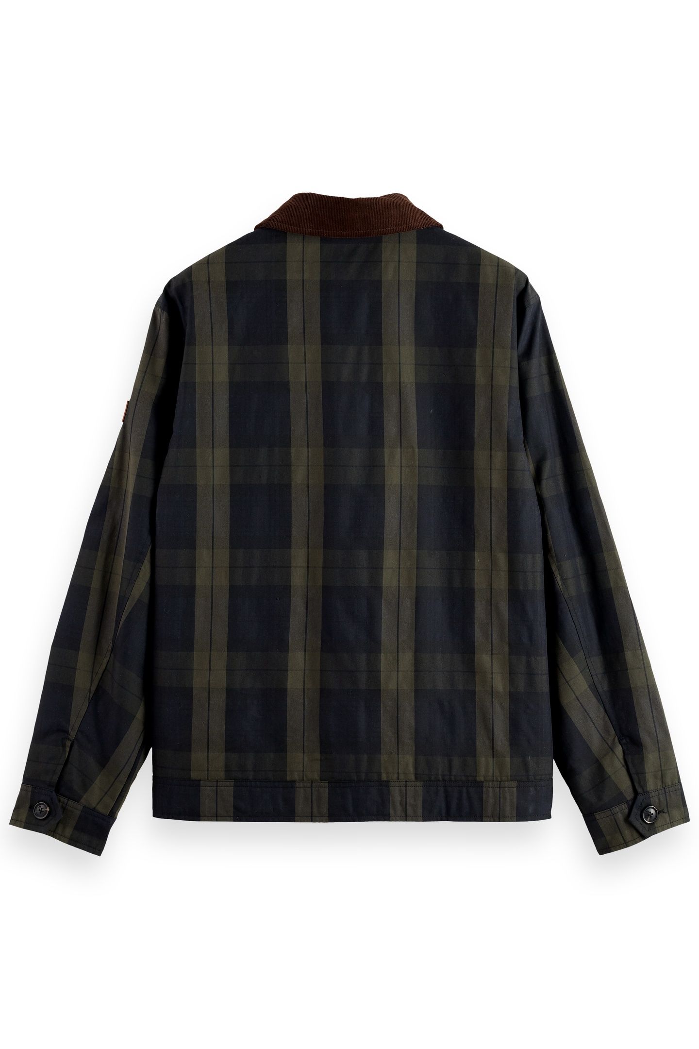 WAX COTTON JACKET BLACKWATCH CHECK 5