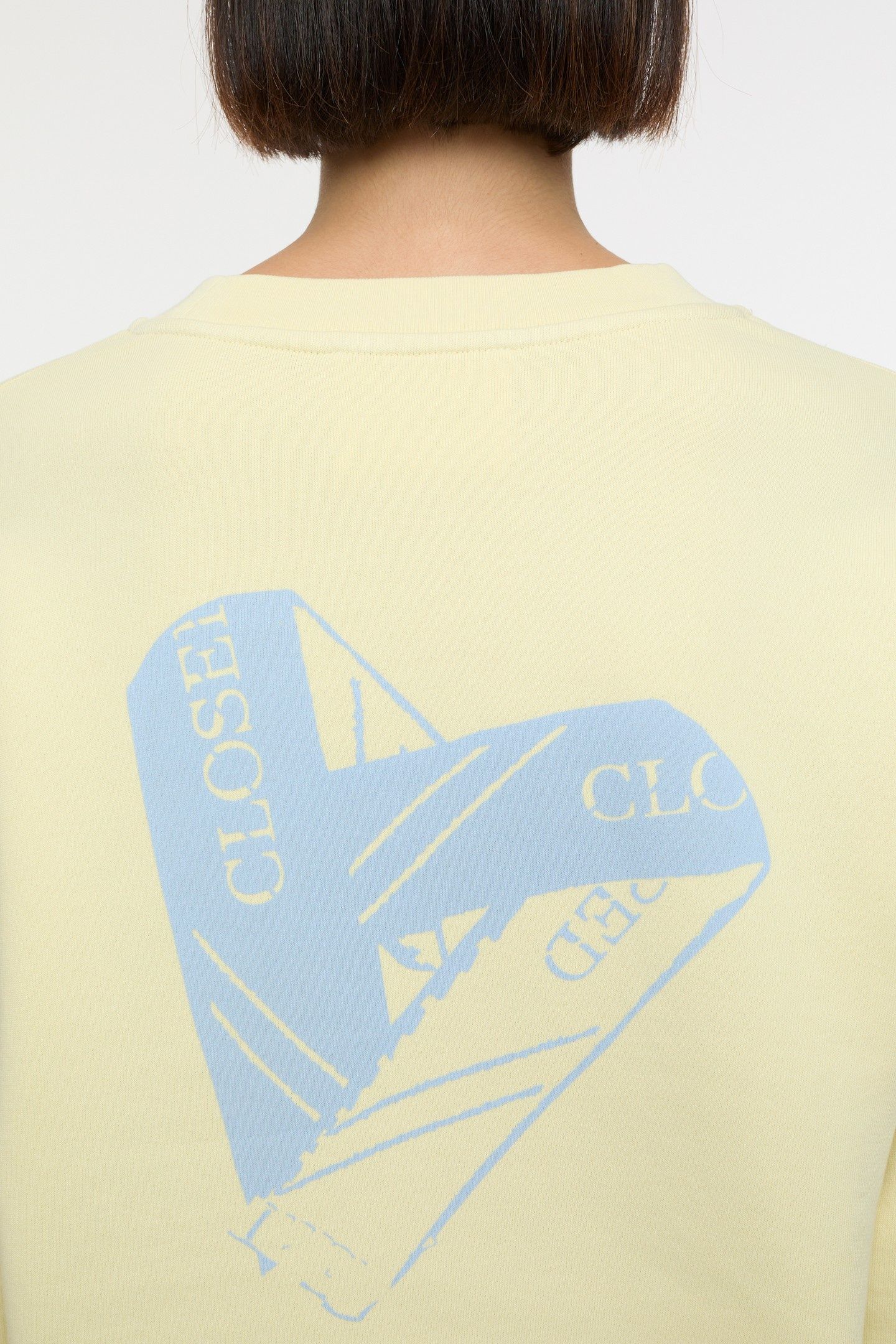 PRINTED CREWNECK VANILLA BEIGE 2