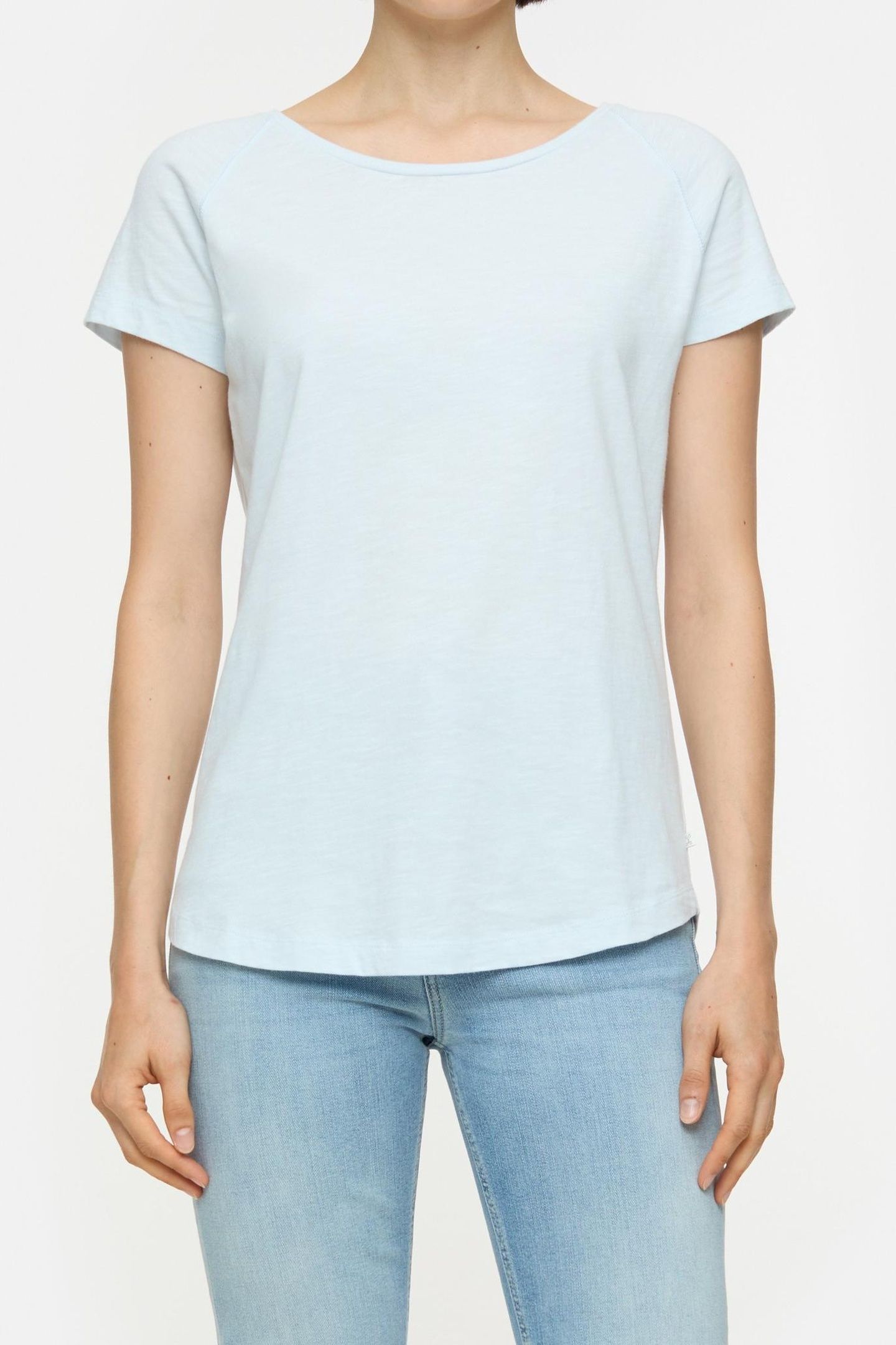 T SHIRT RAGLAN LIGHT SKY BLUE 1