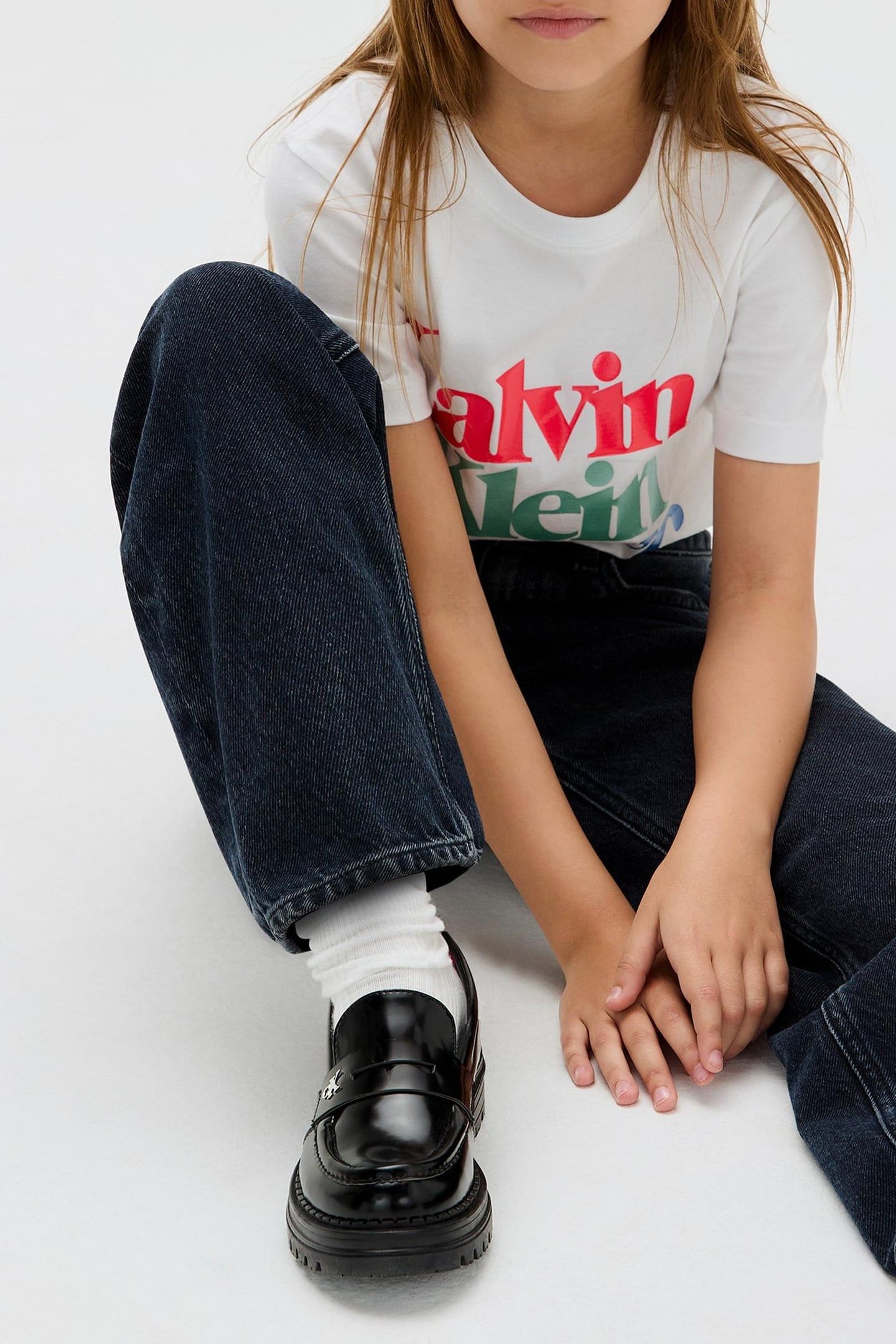 GIRLS PEARL SIGNATURE NYC T-SHIRT BRIGHT WHITE 5