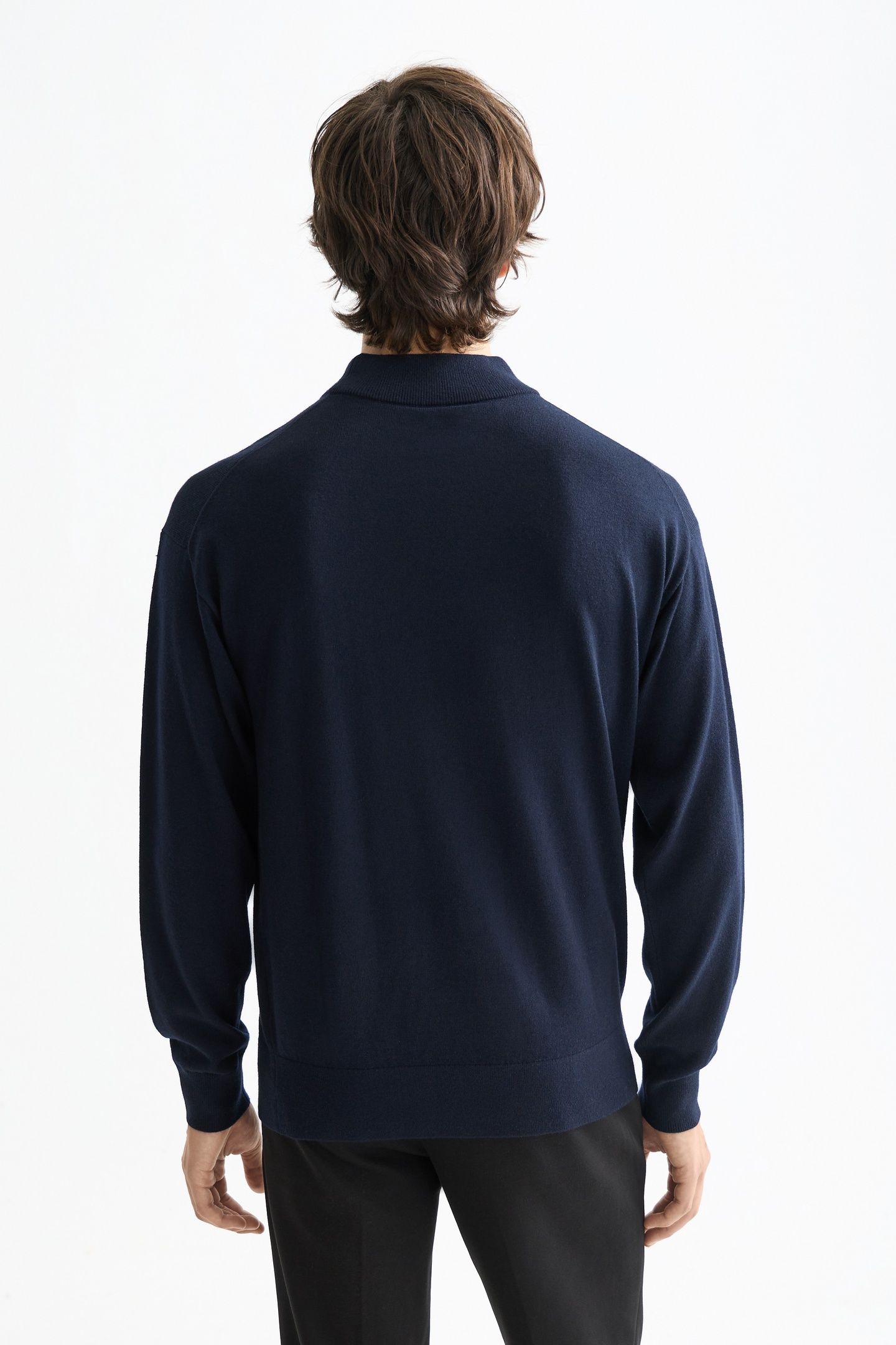 CORE - DROPPED SHOULDER MOCK NECK PULLOVER NIGHT 3
