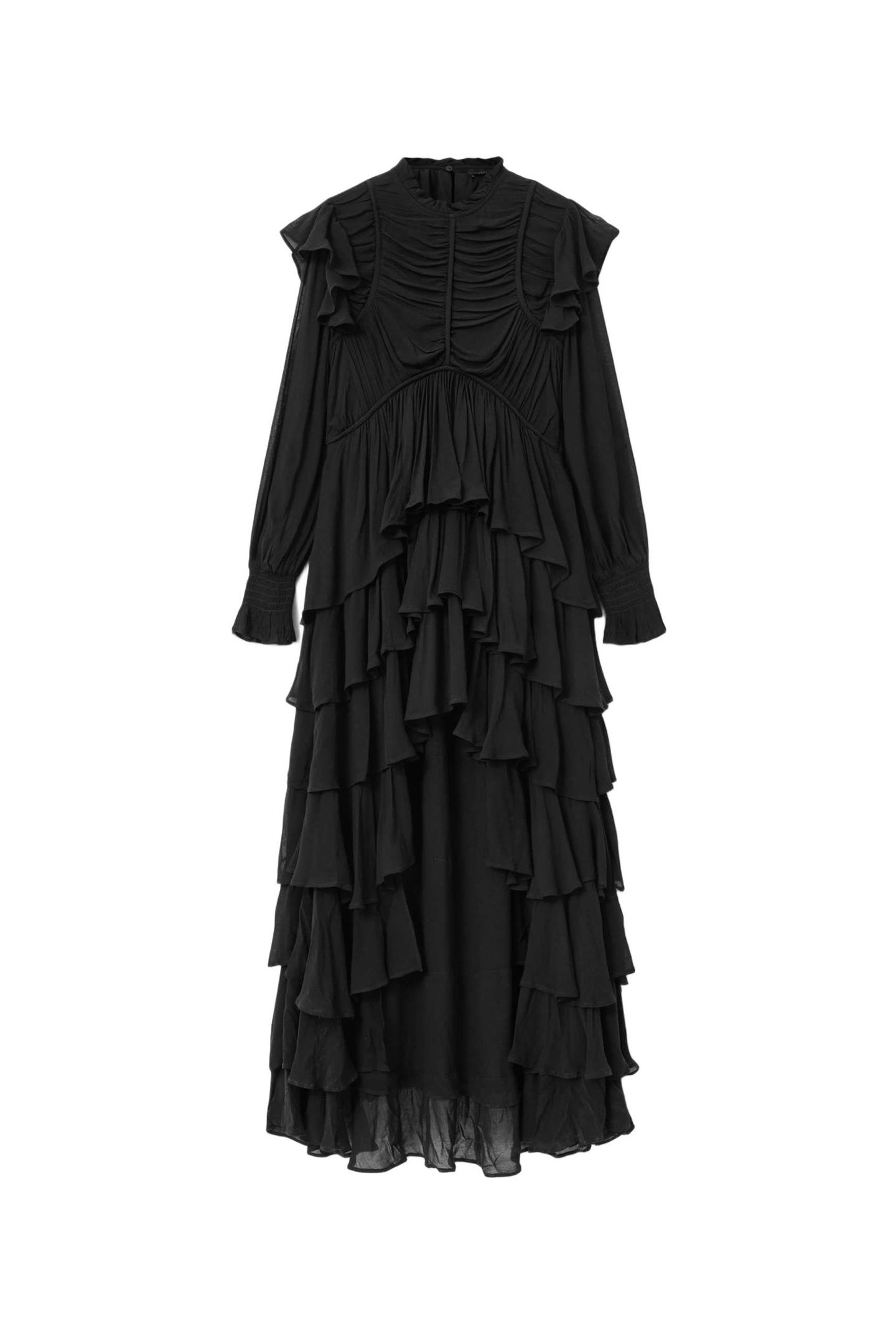 LEILA LS DRESS BLACK 7