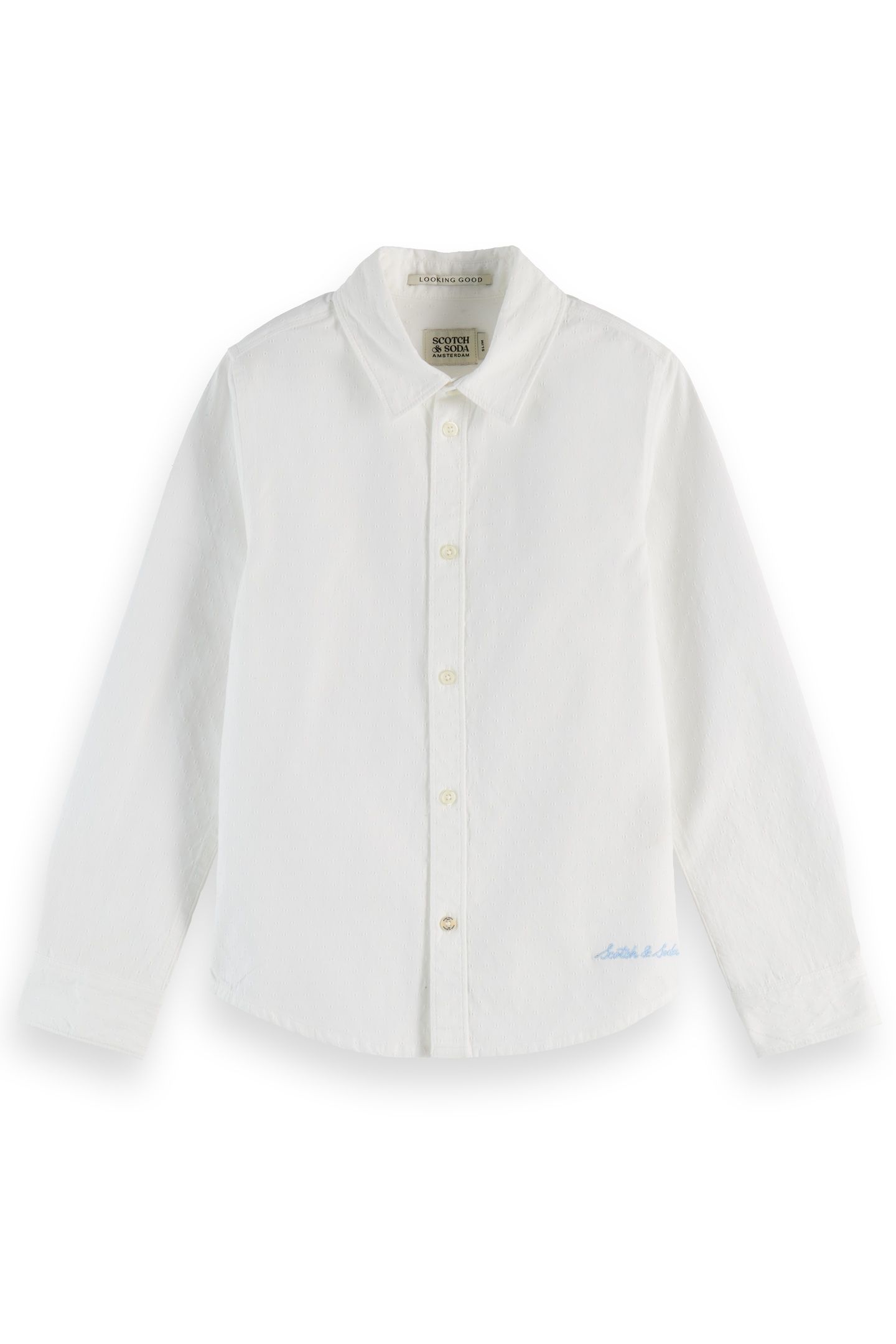 BOY CLASSIC DRESSED SHIRT STAR WHITE 1