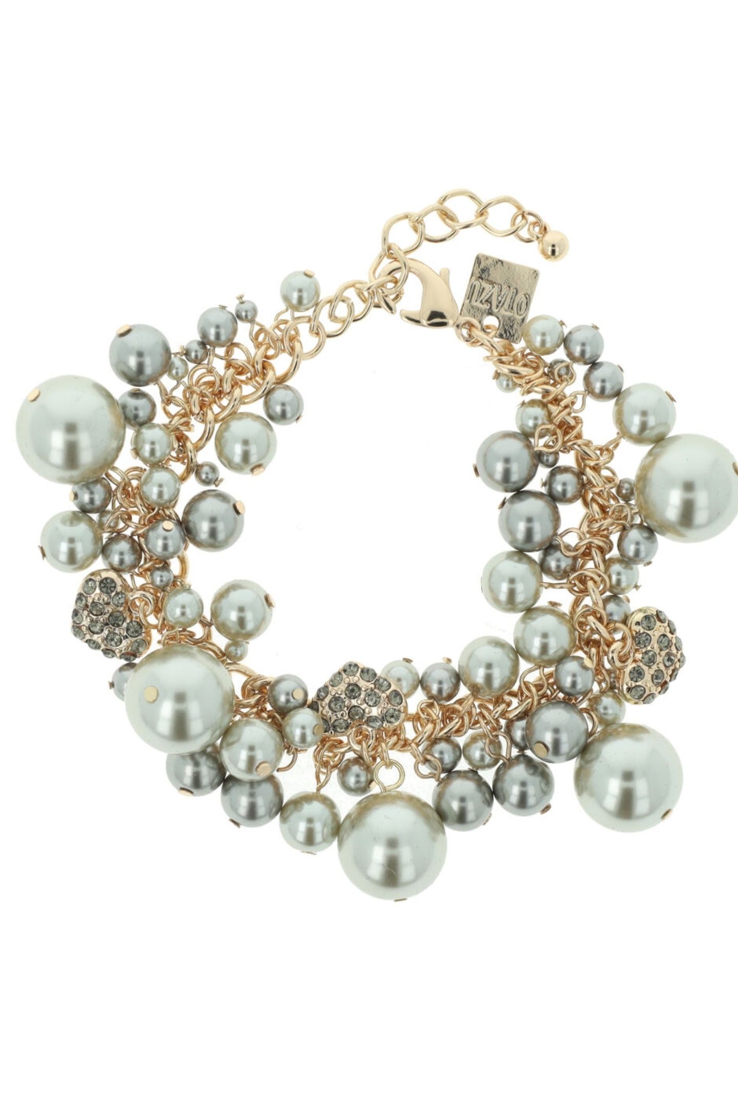 ULTIMATE PEARL BRACELET GREY 1