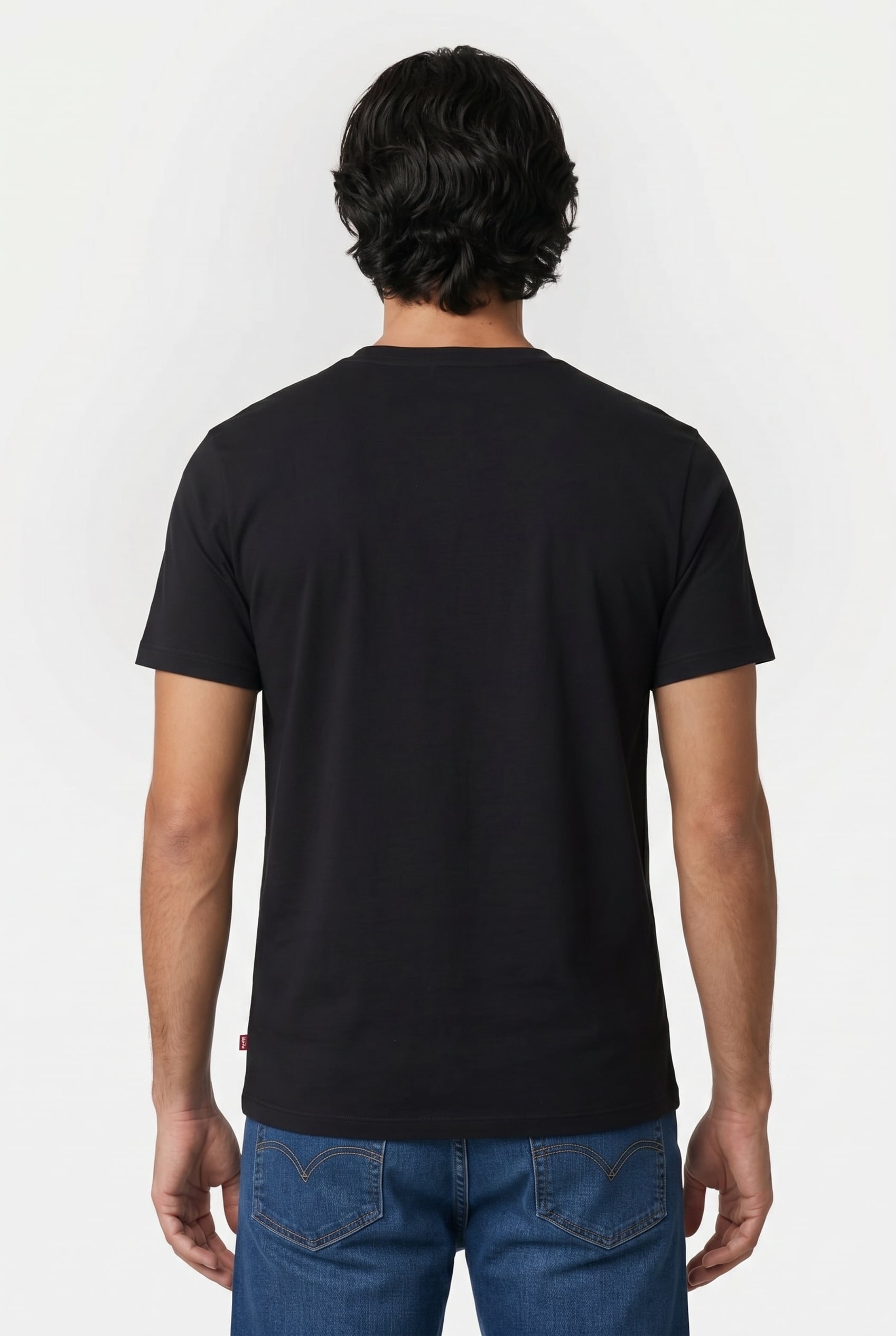 LSEGRAPHIC CREWNECK TE OUTLINE BW RED L 2