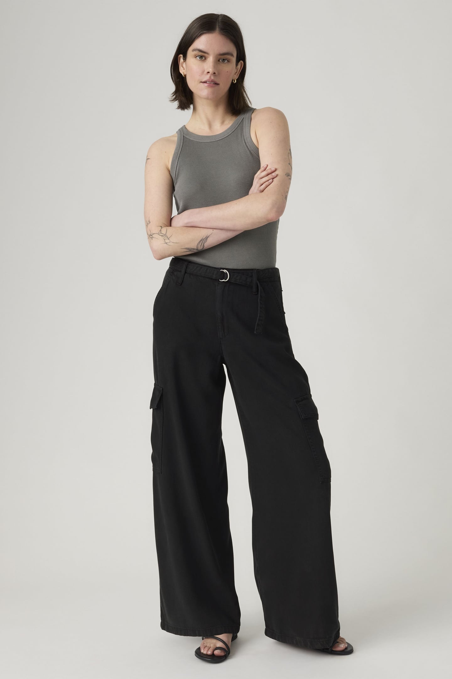 BAGGY DAD LIGHTWEIGHT CARGO PANTS 1