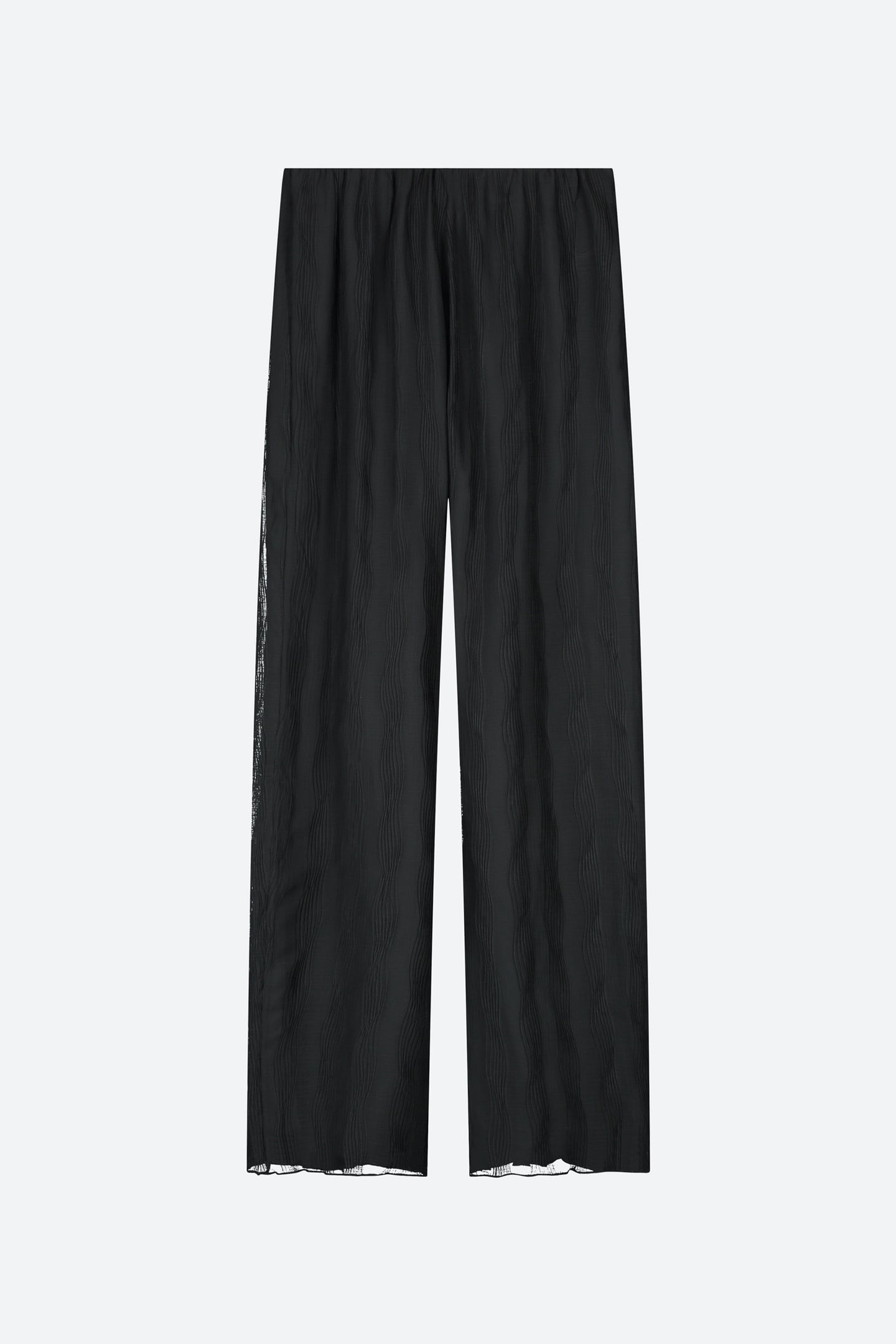 NOUS SOMMES LABELS – TESS PLISSE PANTS BLACK 4