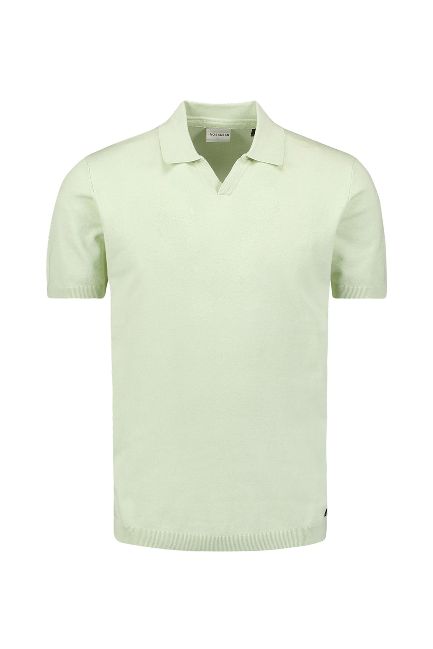 PULLOVER SHORT SLEEVE POLO V SOLID MINT 4