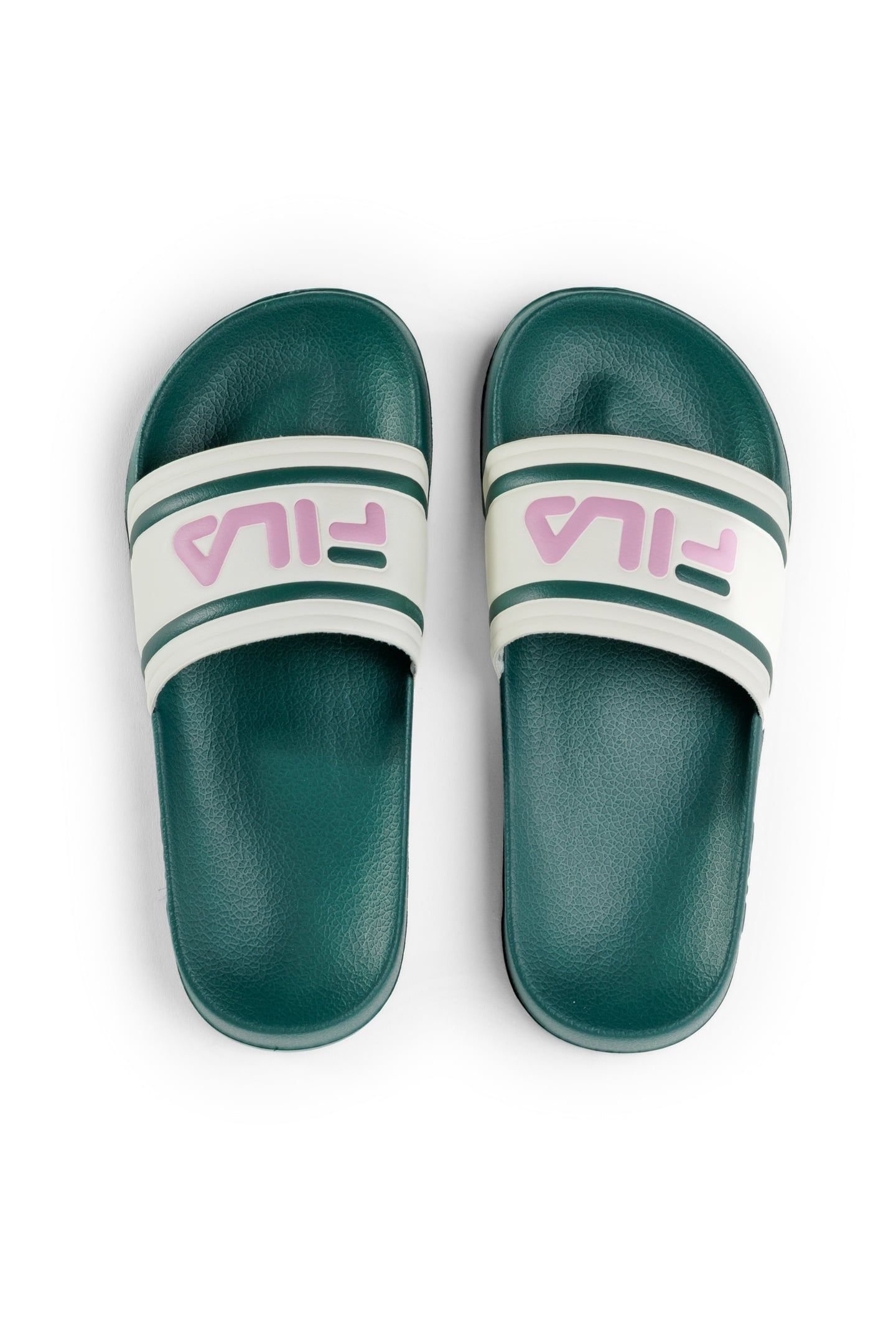 MORRO BAY SLIPPER TEENS POSY GREEN-PRISM PINK 3