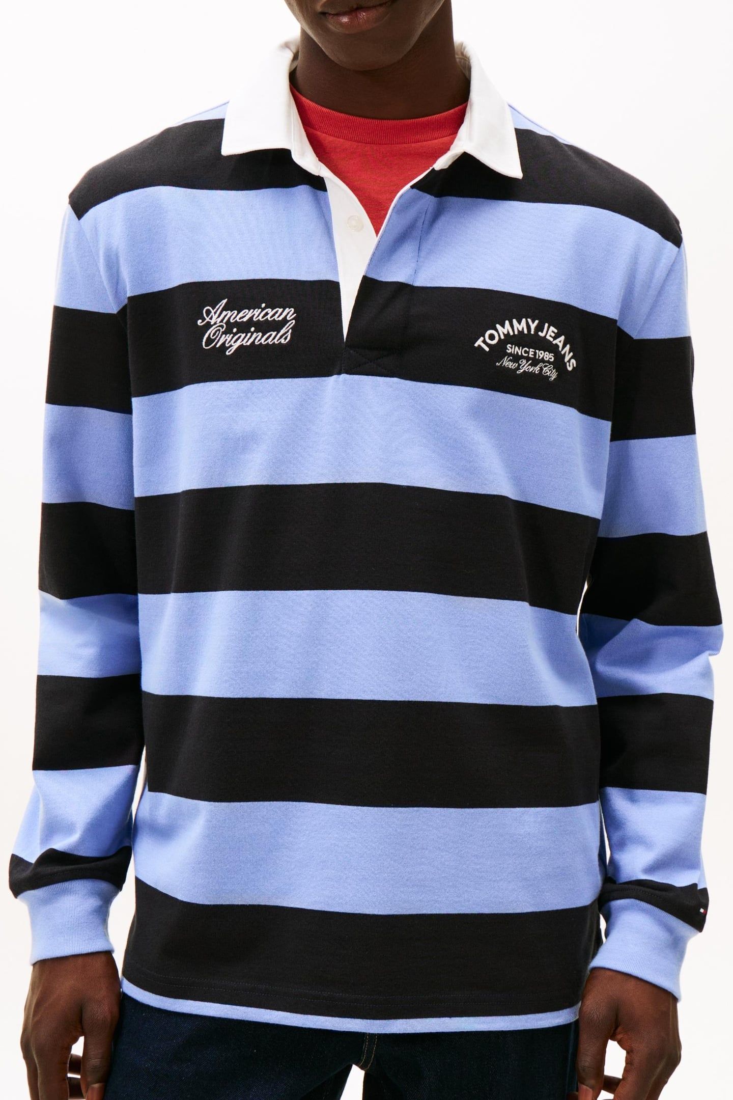 RELAXED STRIPE POLO NORDIC IRIS STRIPE 1