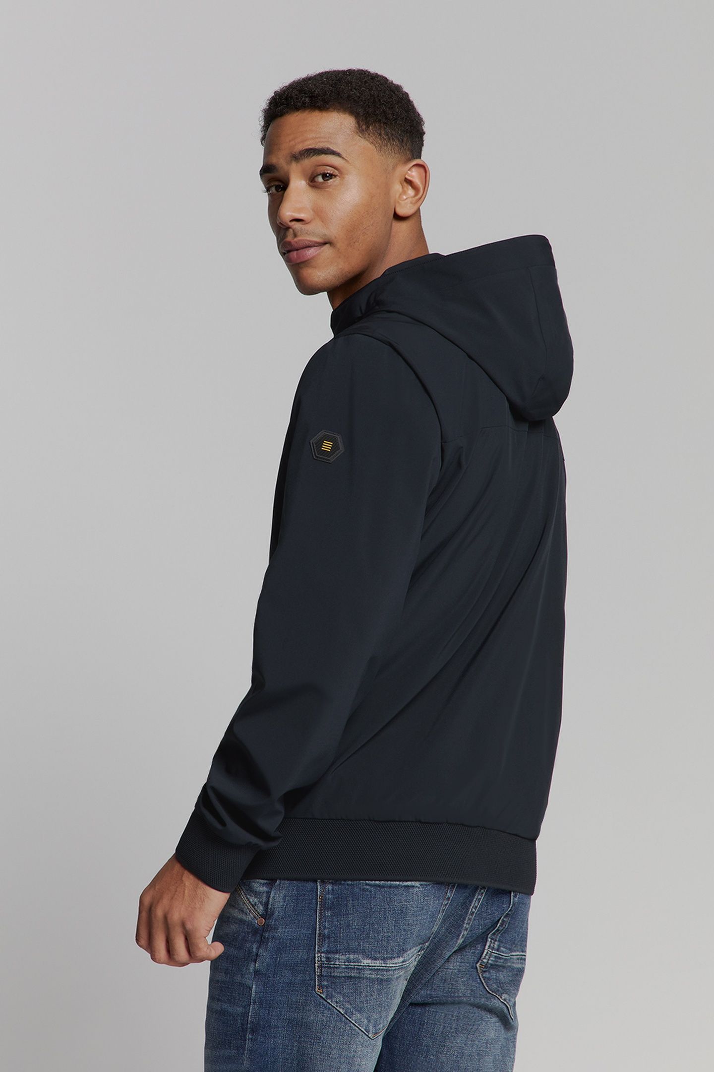 JACKET SHORT FIT HOODED NIGHT 3