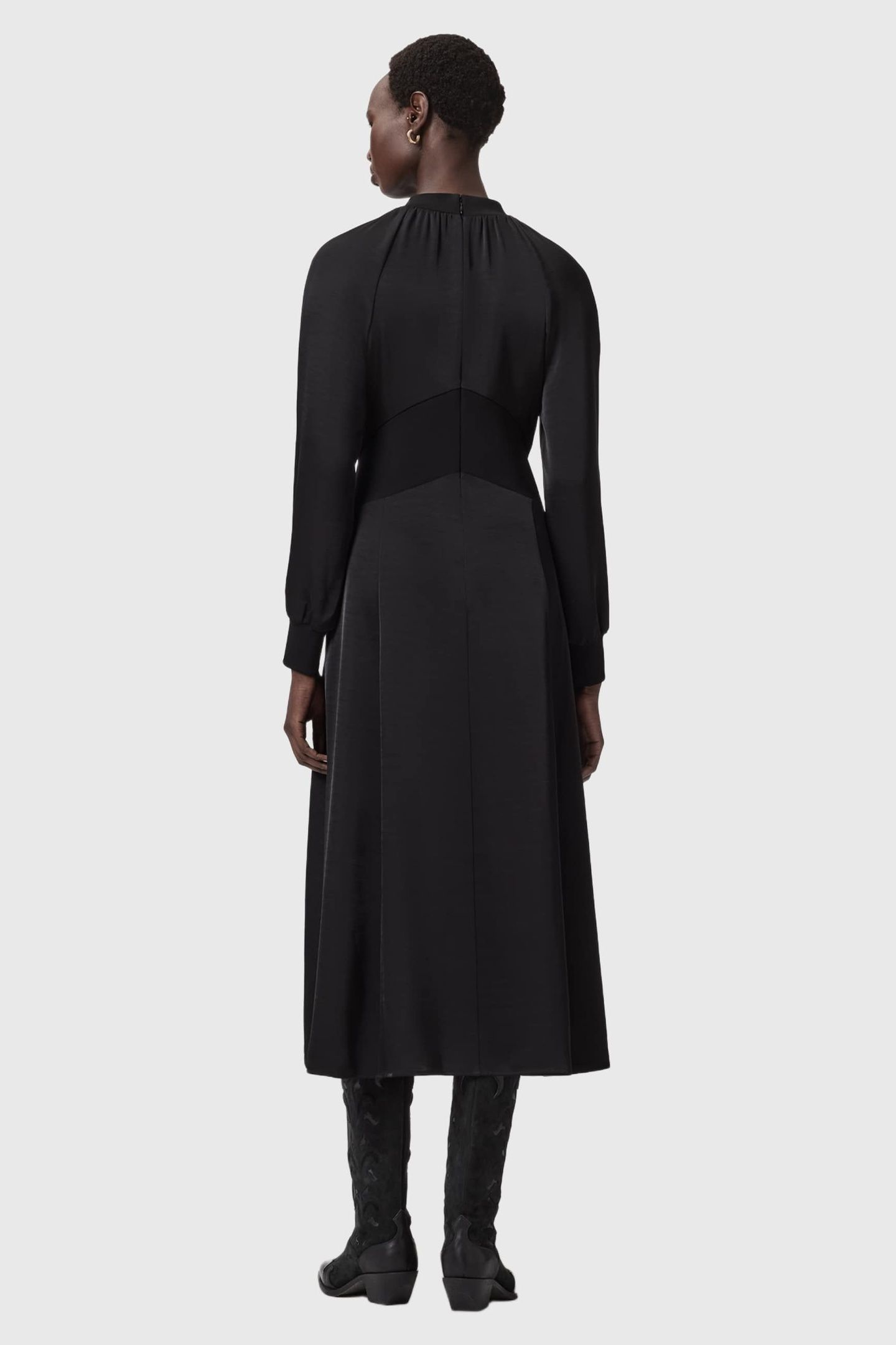 ROYA LS DRESS BLACK 5