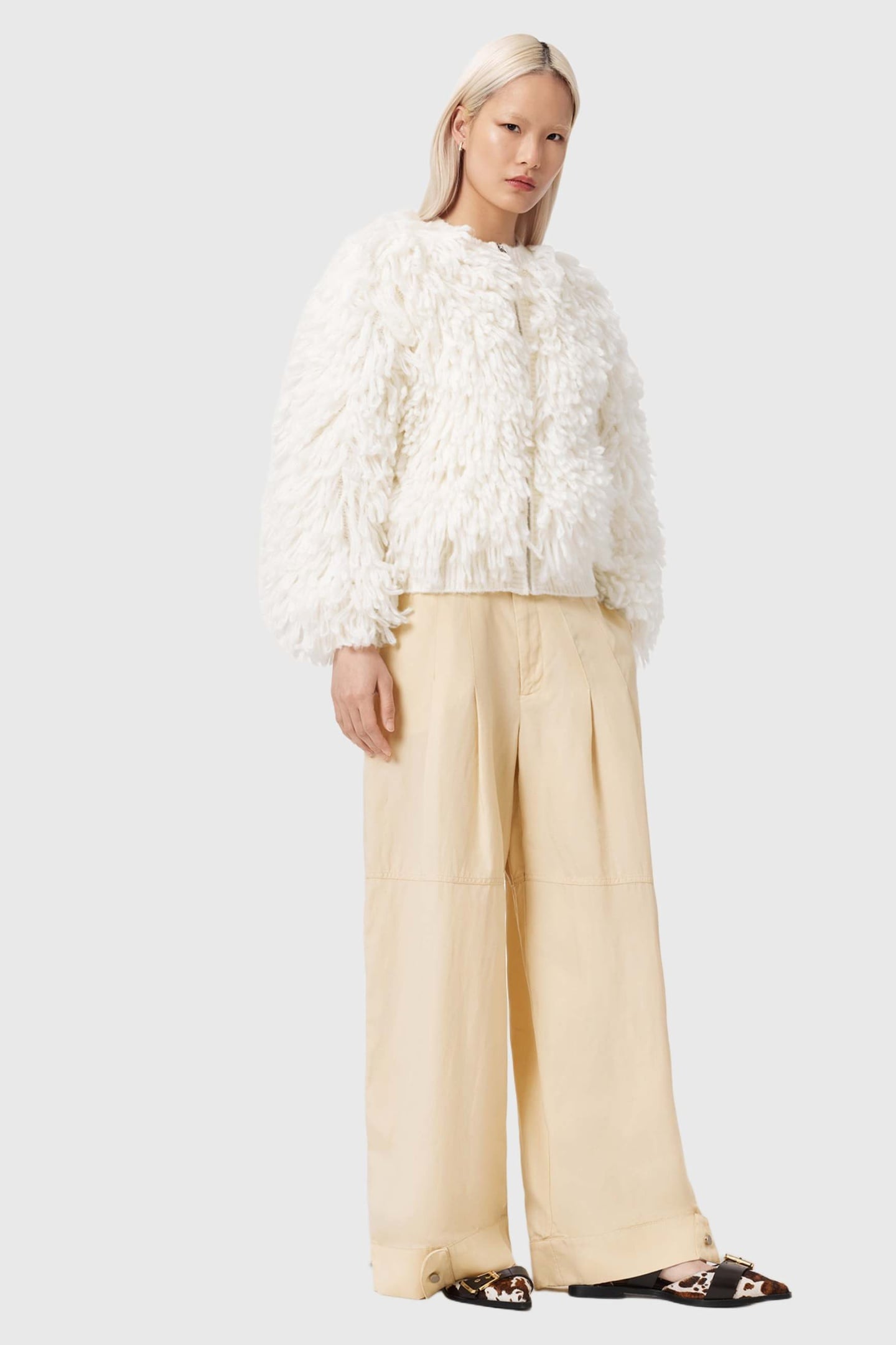 SHERELL TROUSER ECRU WHITE 1