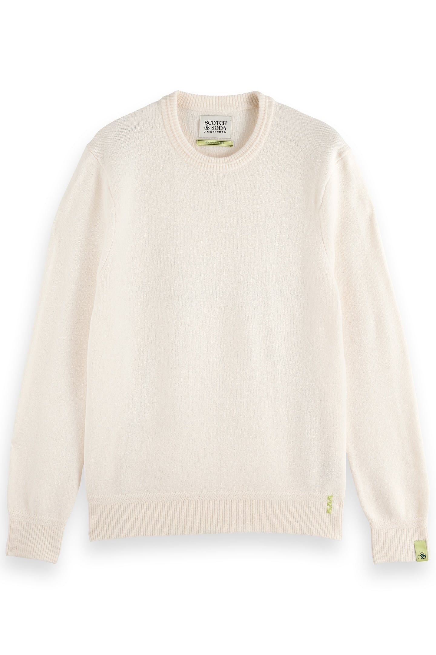 SOFT KNIT REGULAR FIT CREW NECK EGGNOG 4