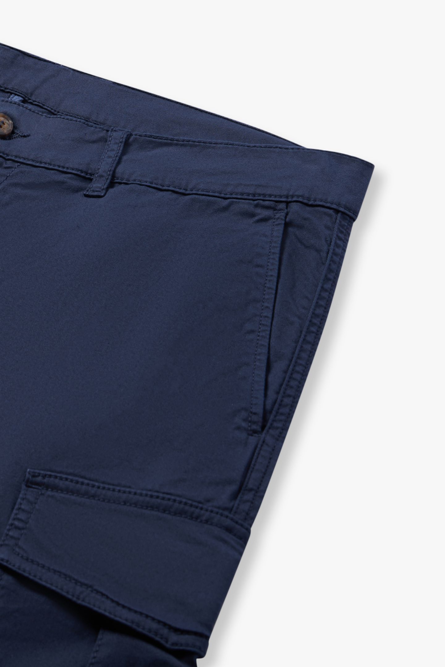 CARGO PANTS COTTON NAVY 4