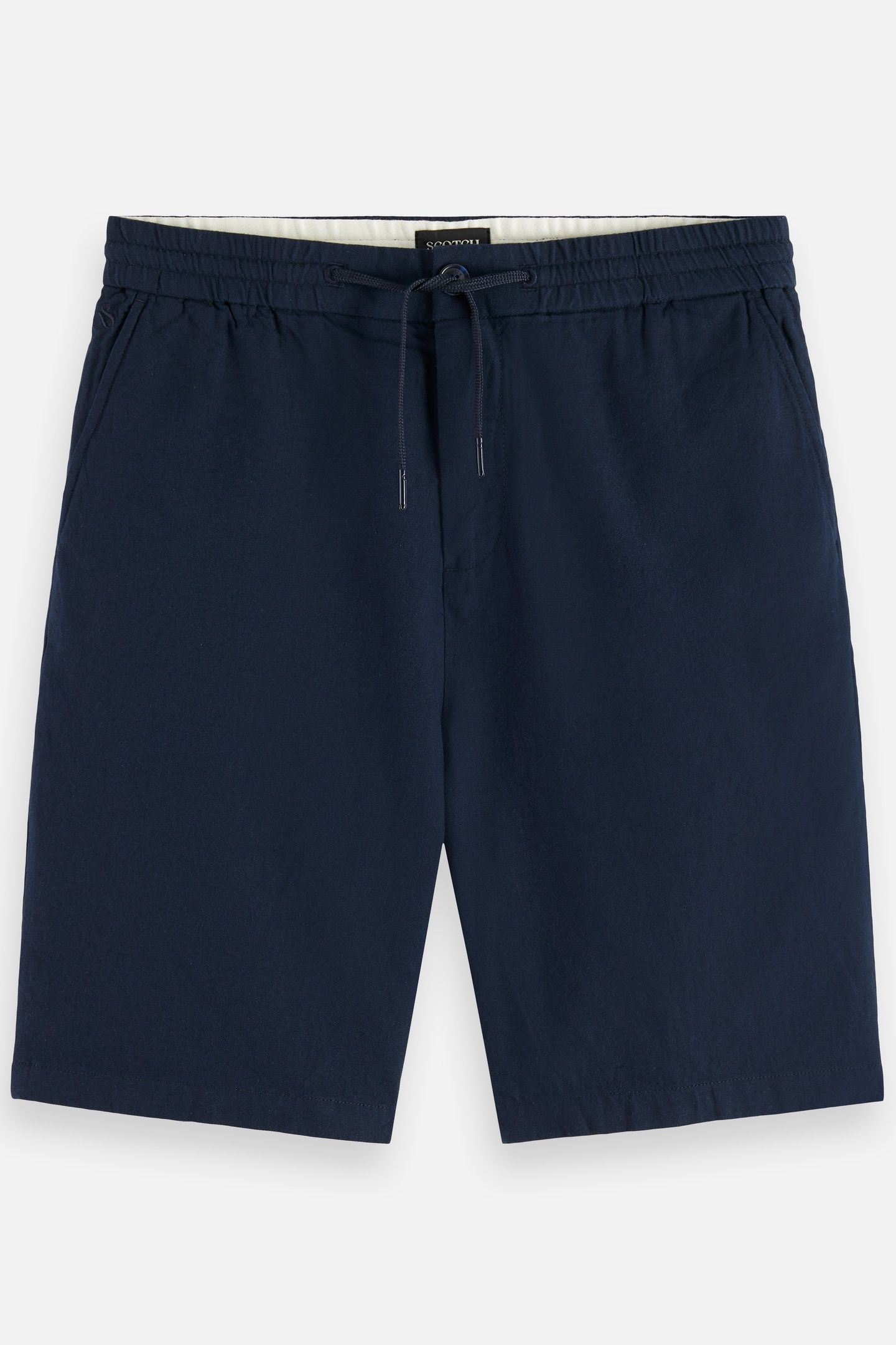 CORE - FAVE - COTTON-LINEN TWILL BERMUDA SHORT NIGHT 5