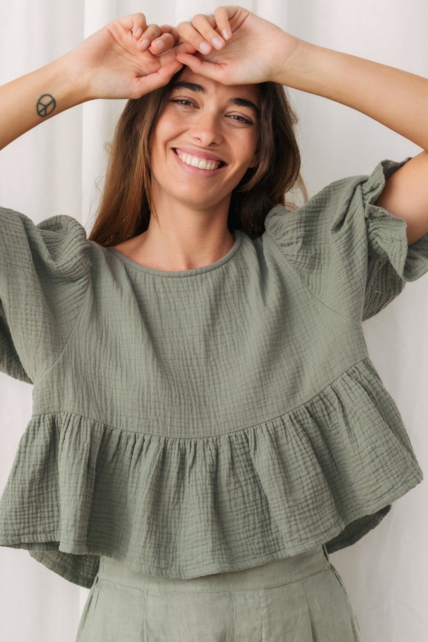 VASILYEVSKY SHIRT DESERT SAGE 1