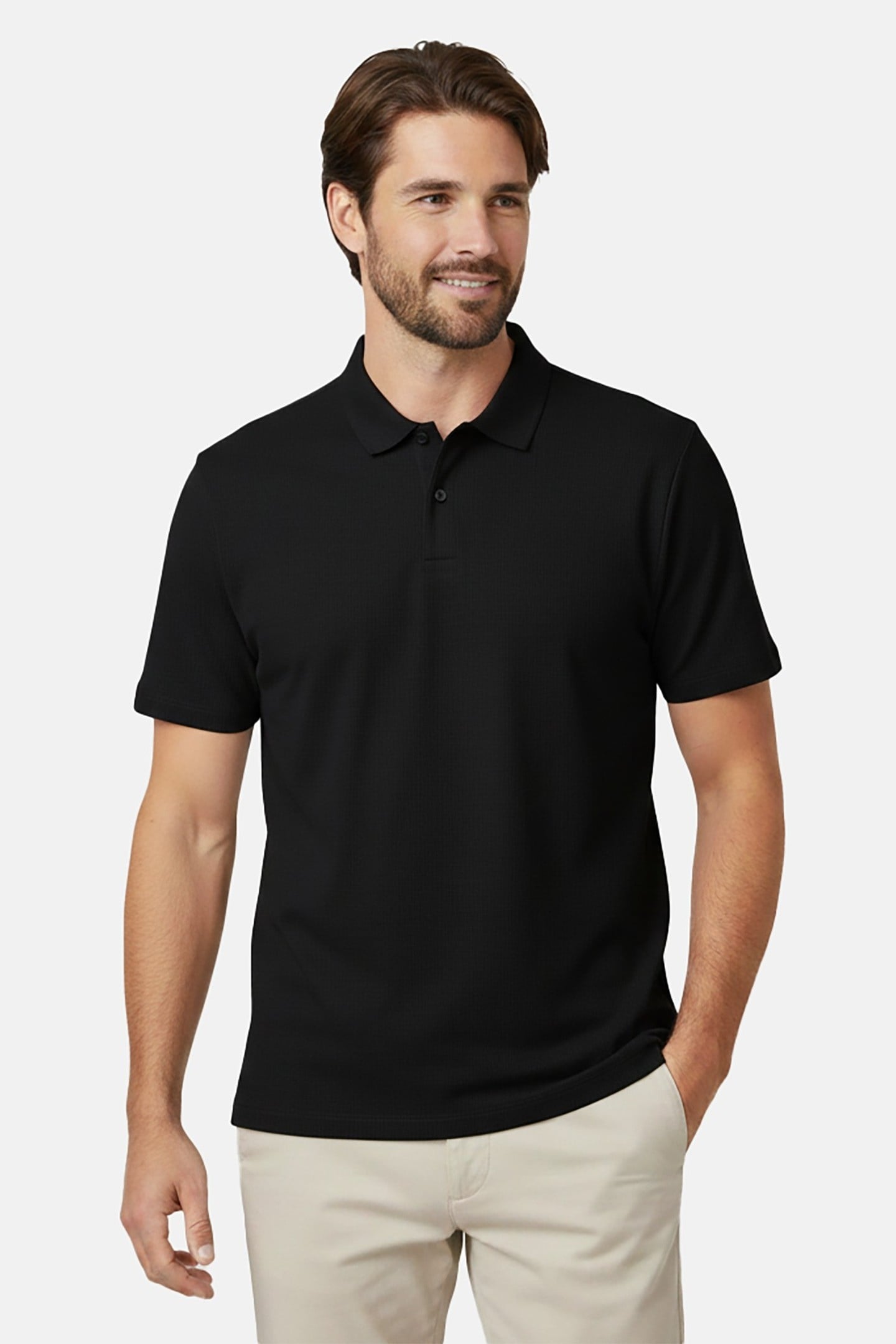 DEAGLAN POLO BLACK 1