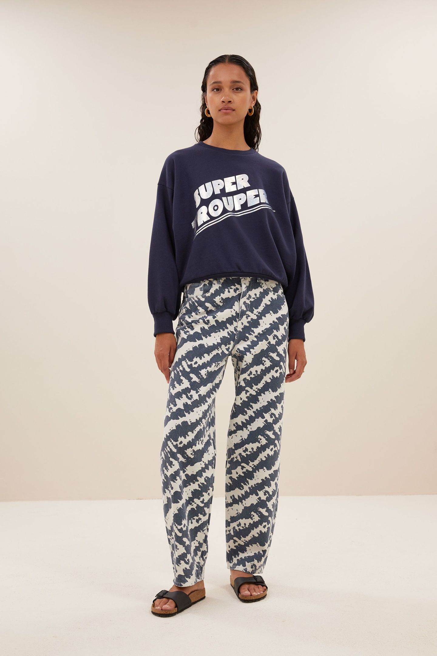 BIBI SUPER SWEATER UNIFORM BLUE 1