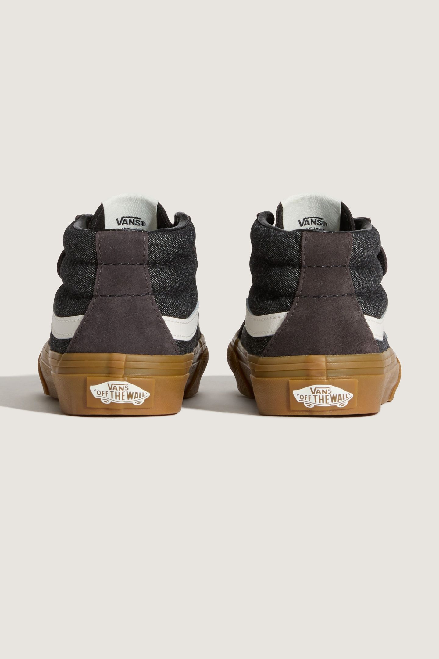 YOUTH UNISEX SK8-MID REISSUE V DENIM BLACK 4