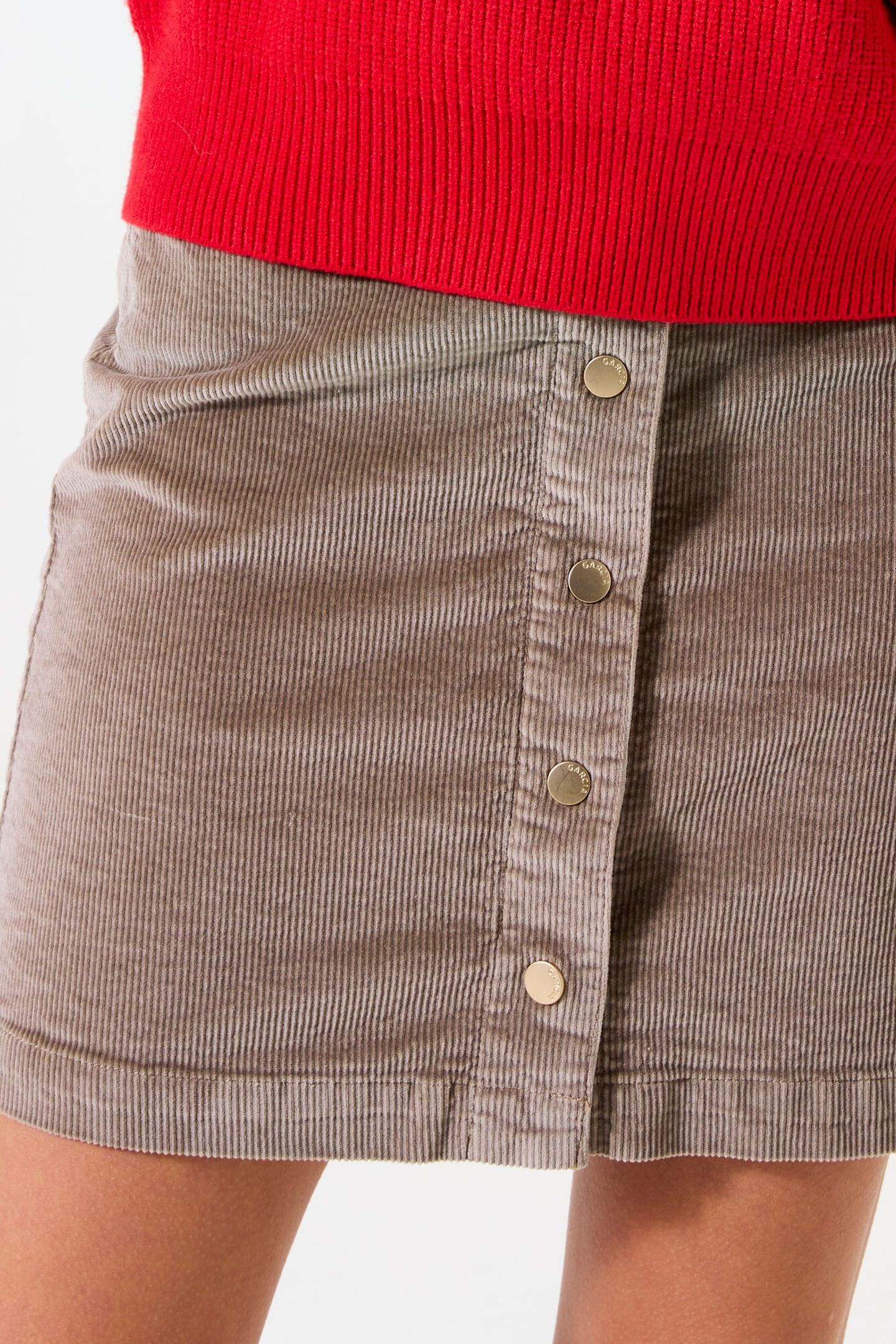 LADIES SKIRT TAUPE 4
