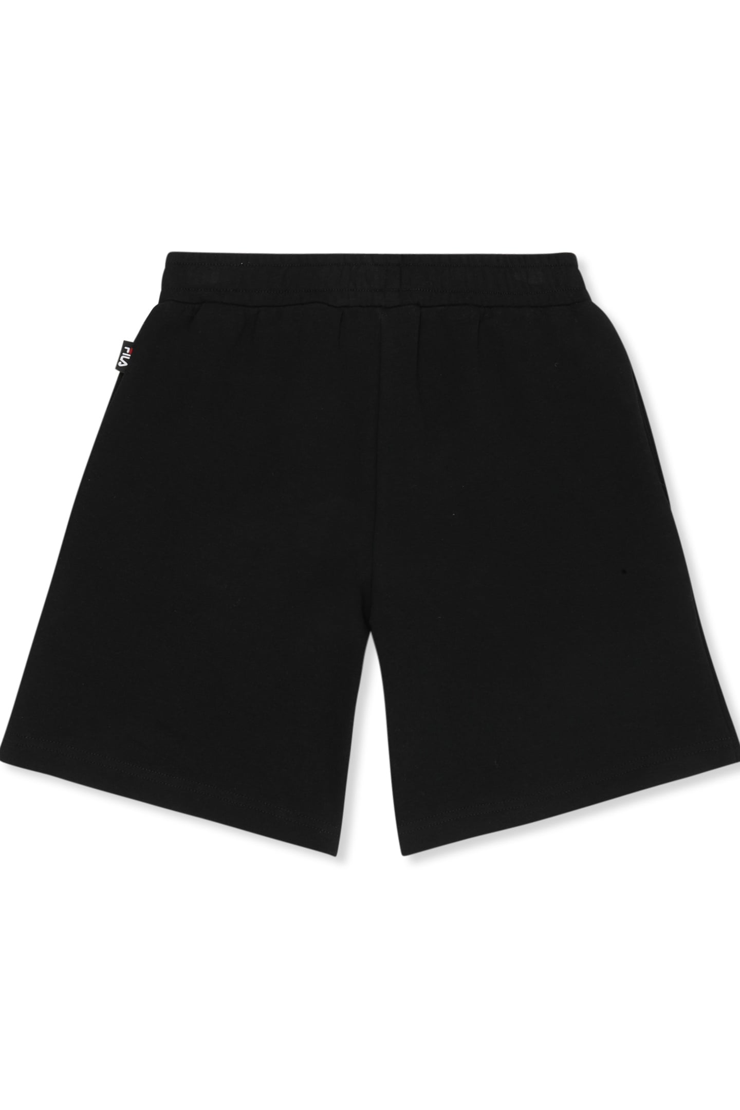 CARISIO REGULAR LOGO SWEAT SHORTS BLACK 2