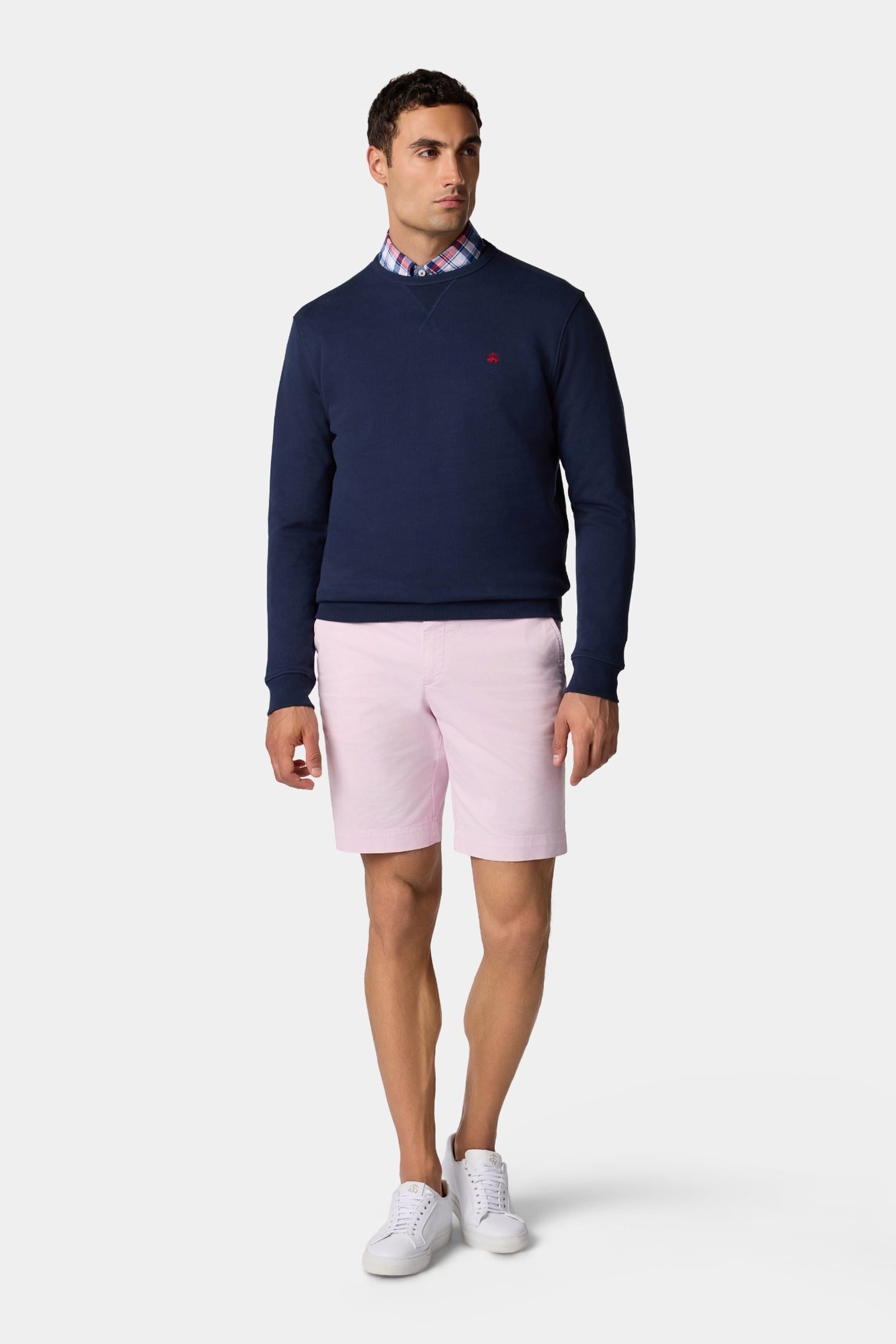 GOLDEN FLEECE EMBROIDERY CREWNECK SWEATSHIRT NAVY 2