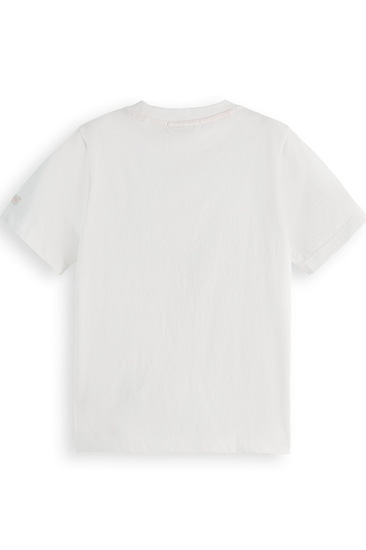 GIRL REGULAR-FIT T-SHIRT WITH FRONT ARTWORK WHITE 2