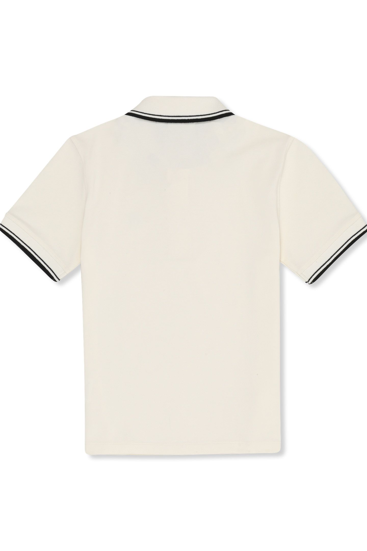 BIELLA SLIM TIPPED POLO SHIRT EGRET 5