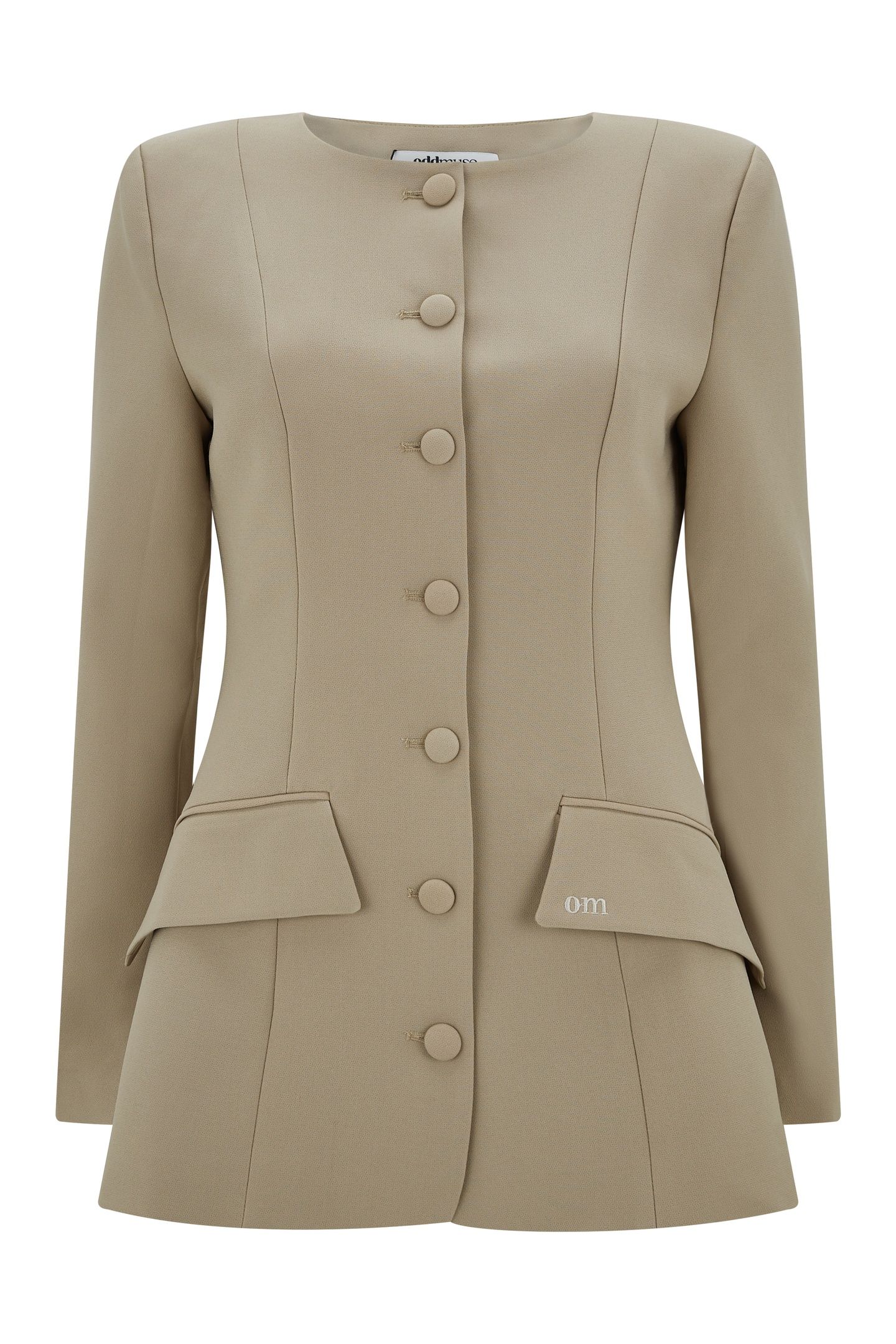 TAILORED JACKET TAUPE 2