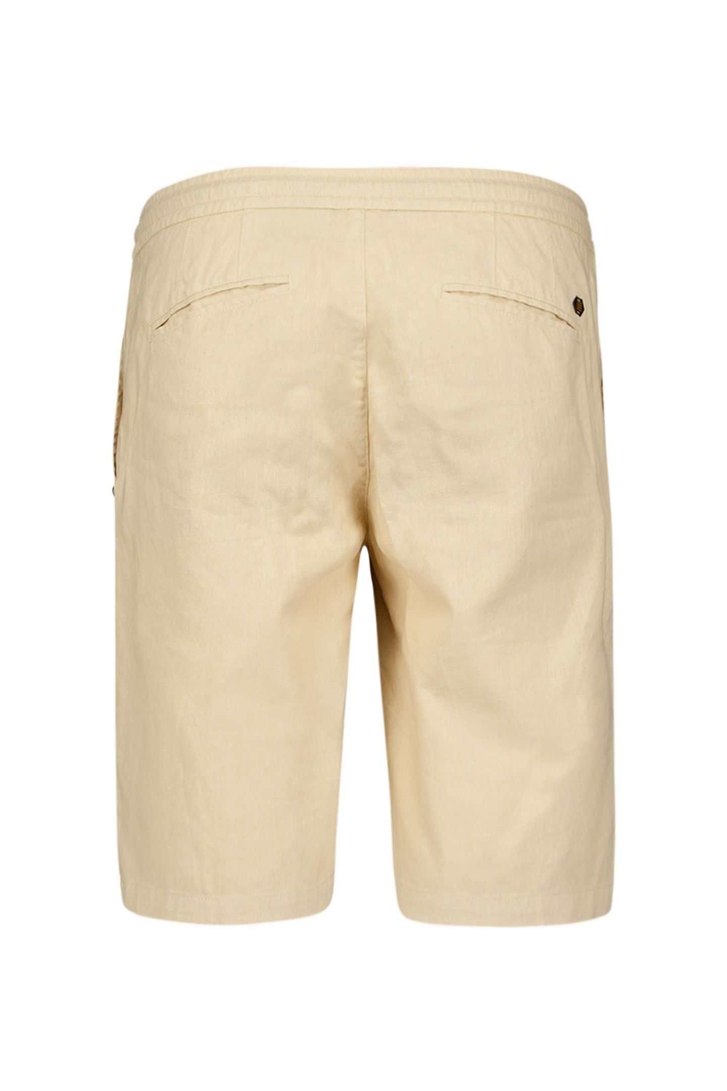 SHORT WITH LINEN GARMENT DYED SAND 5