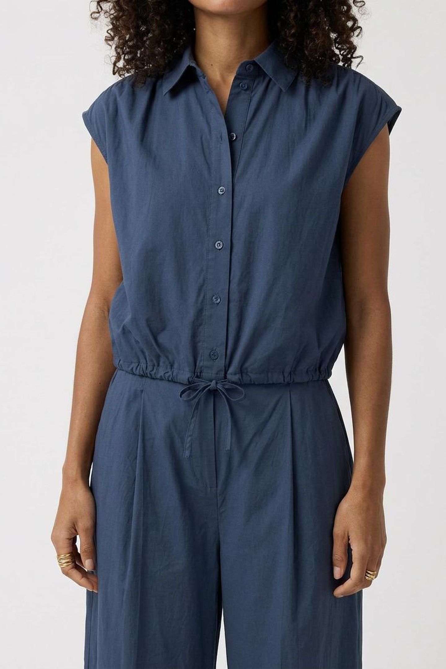 BLOUSE FLORA NAVY 1