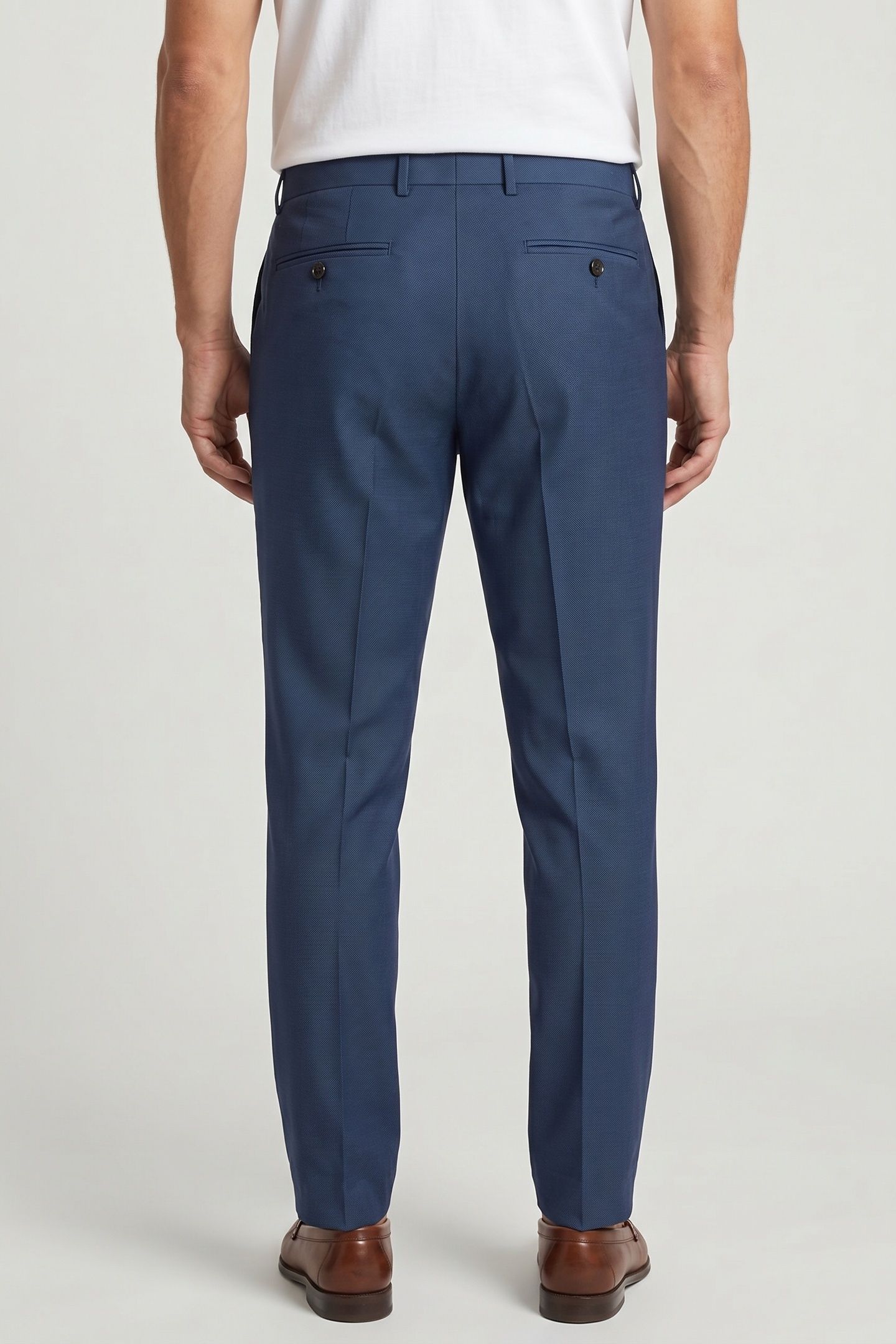SLIM FIT PANTS BLUE 2