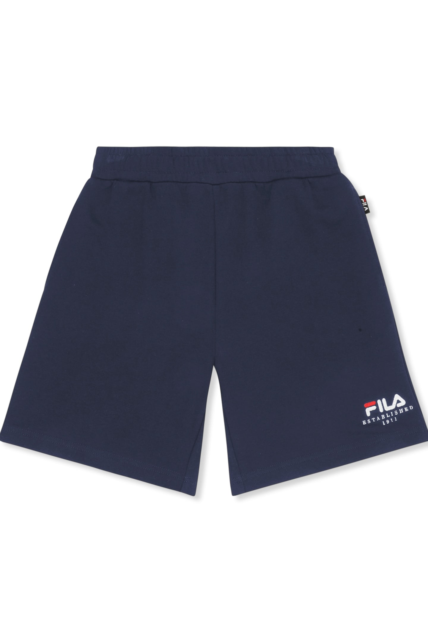 CARISIO REGULAR LOGO SWEAT SHORTS BLACK IRIS 1