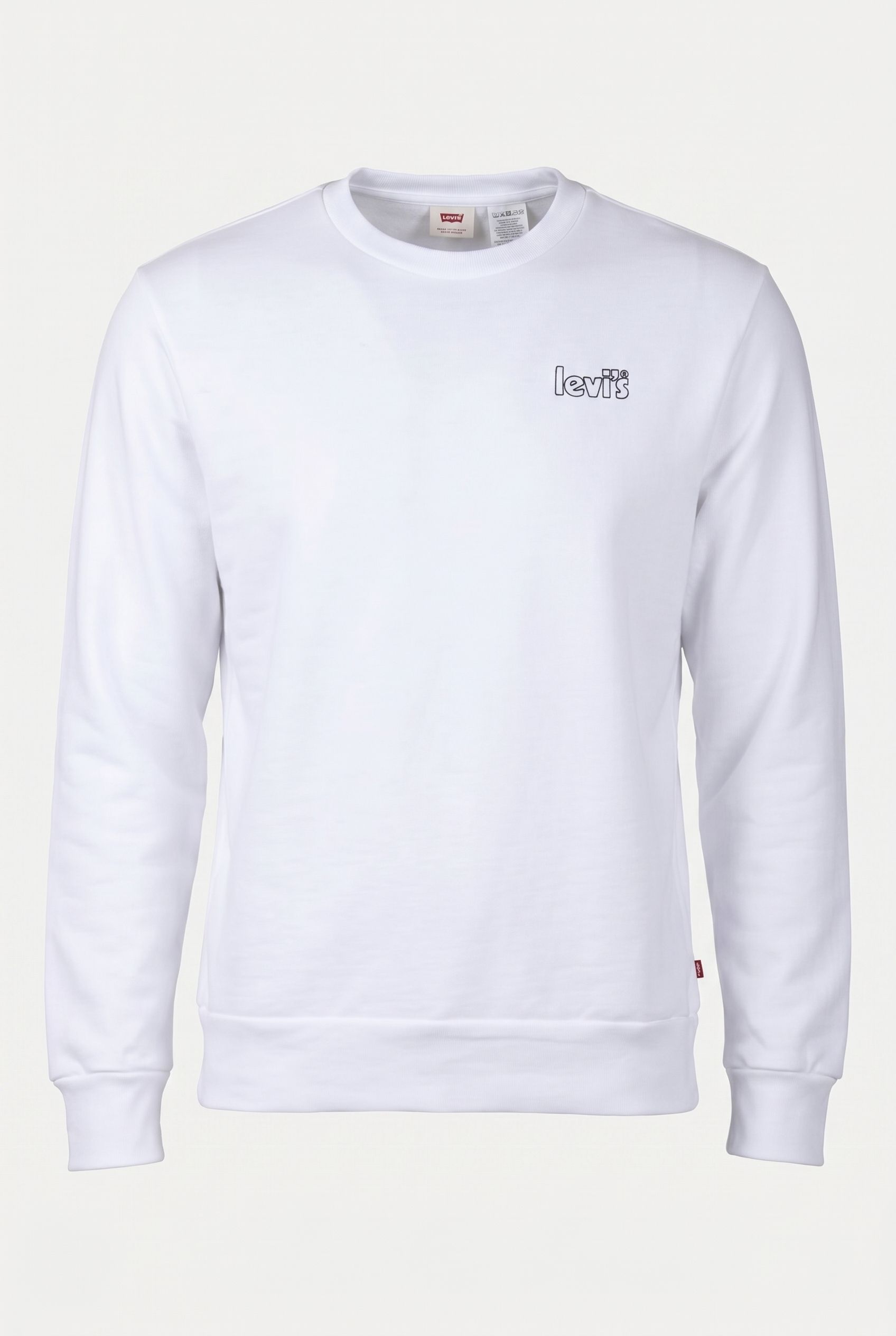 GRAPHIC SWEATSHIRT POSTER OUTLINE WHITE 3