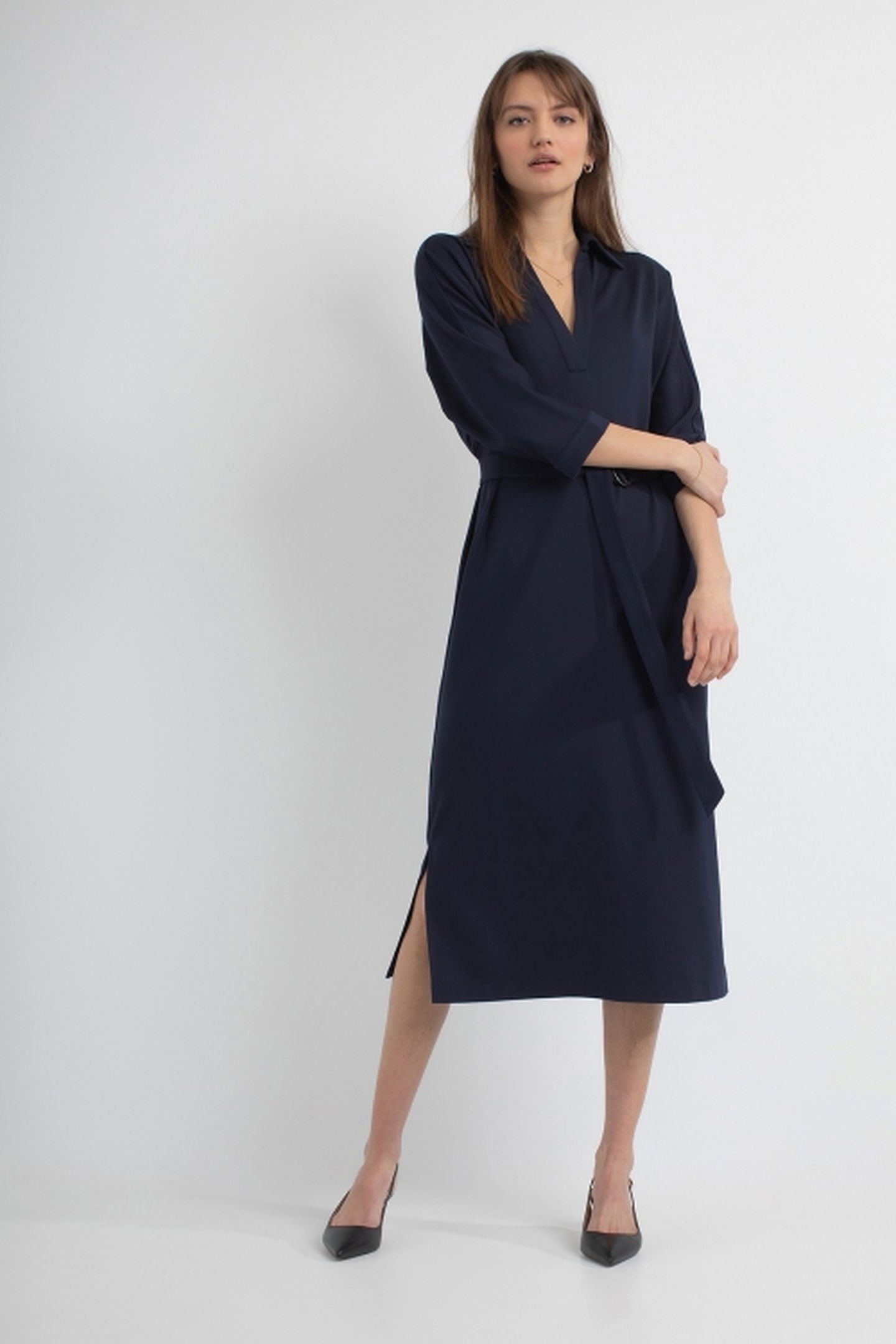 PEARL DRESS DARK NAVY 1