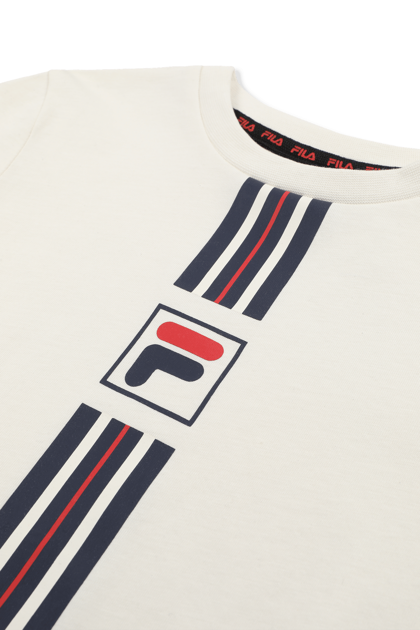 MONTEREGGI REGULAR HERITAGE TAPE T-SHIRT EGRET 3