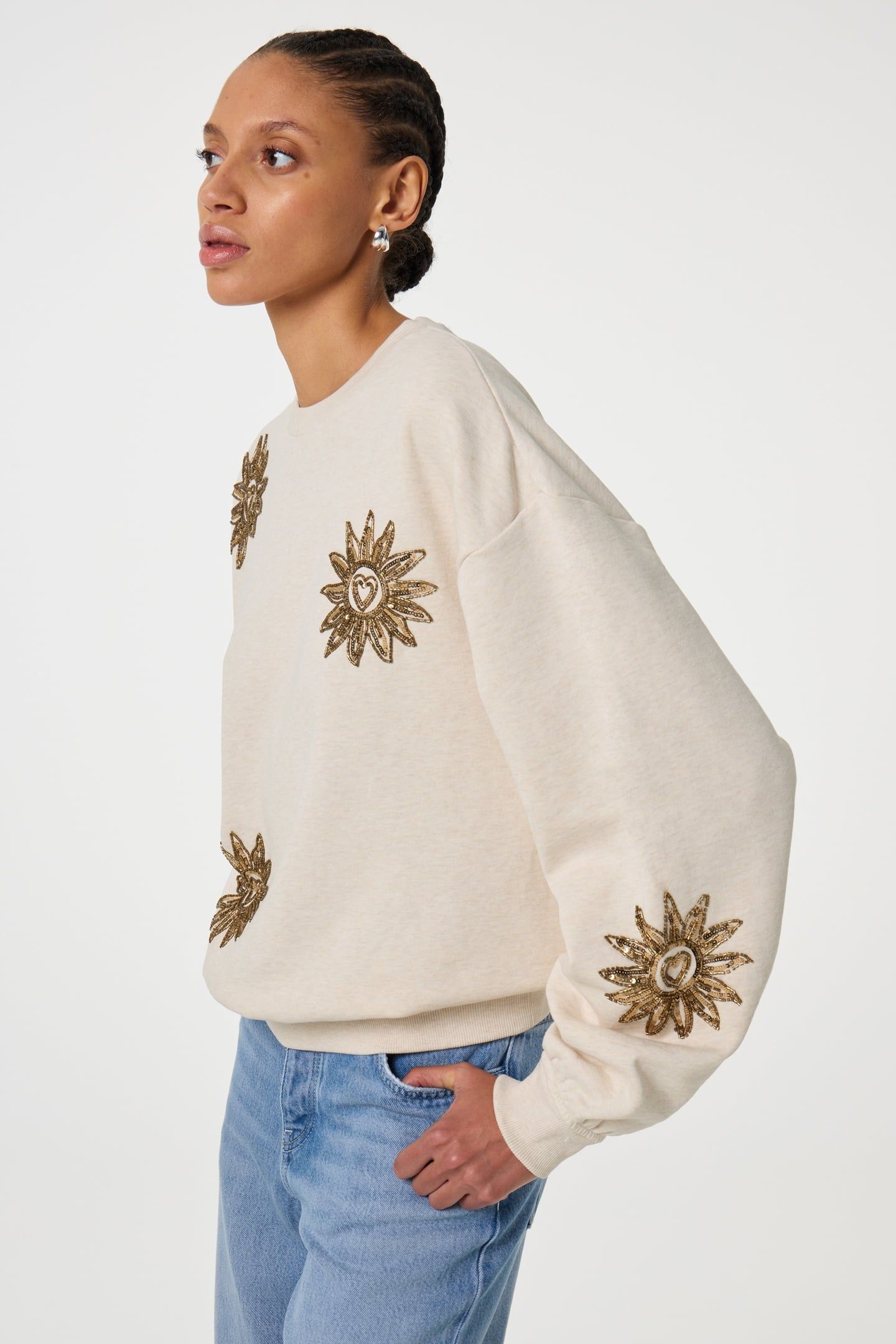 ARCHIE SWEATER OATMEAL MELANGE 2