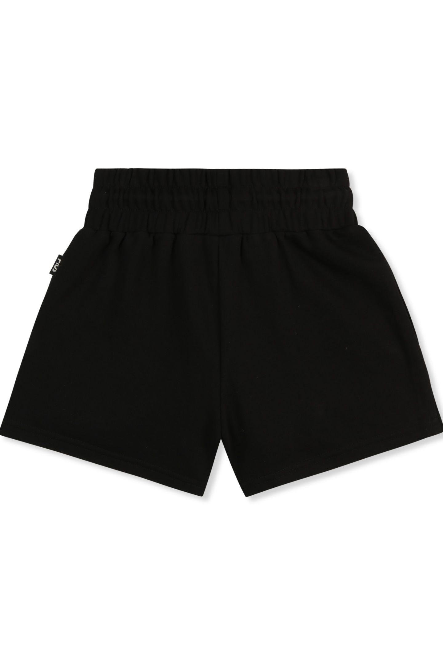RIFREDI WIDE GRAPHIC SWEAT SHORTS BLACK 2