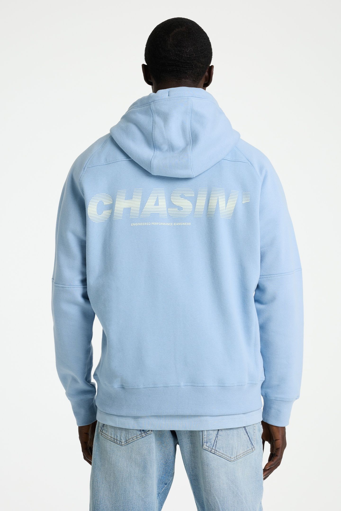 MAYOR HOOD SWEATER S. CHAMBRAY 3