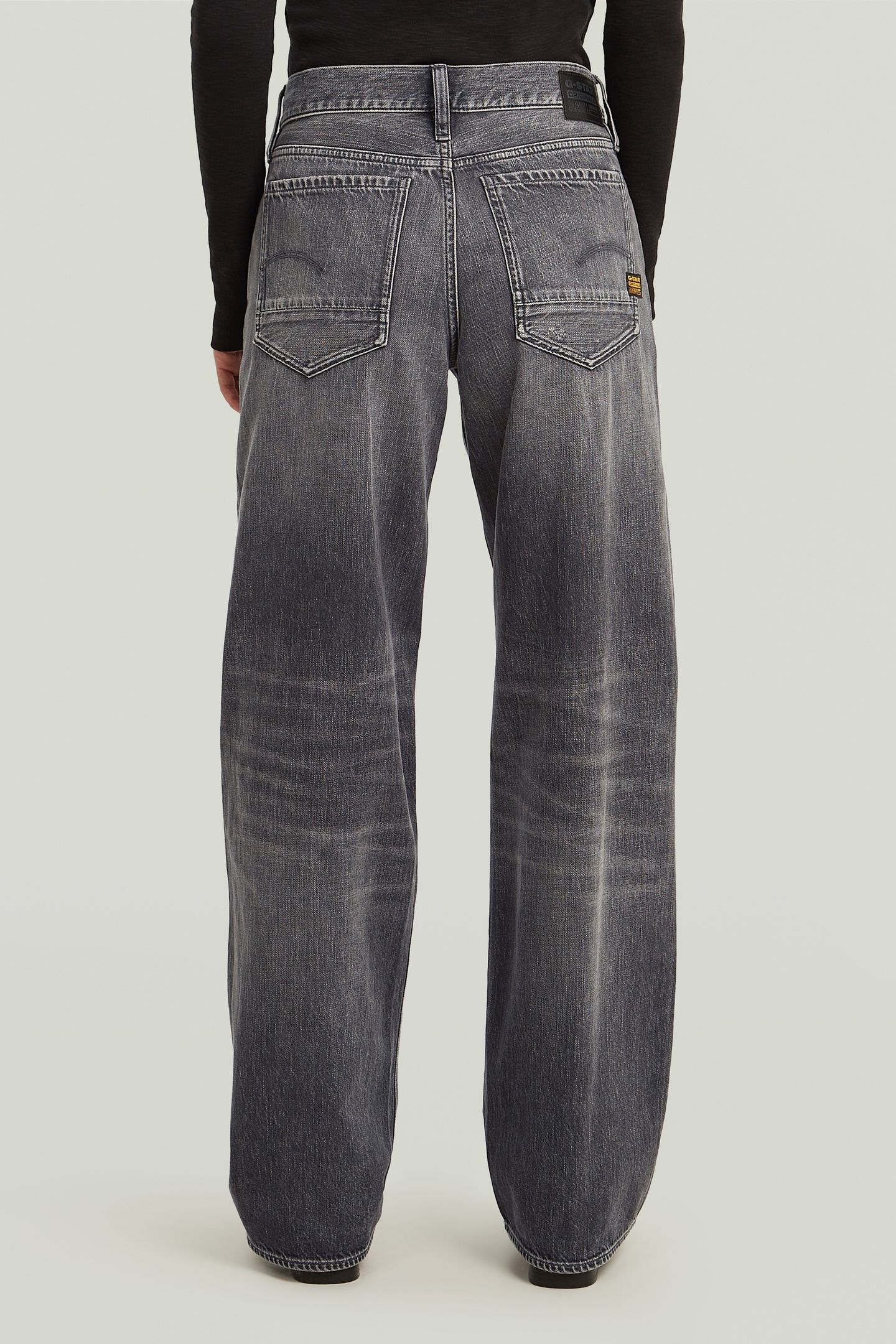 JUDEE LOOSE JEANS GREY 2