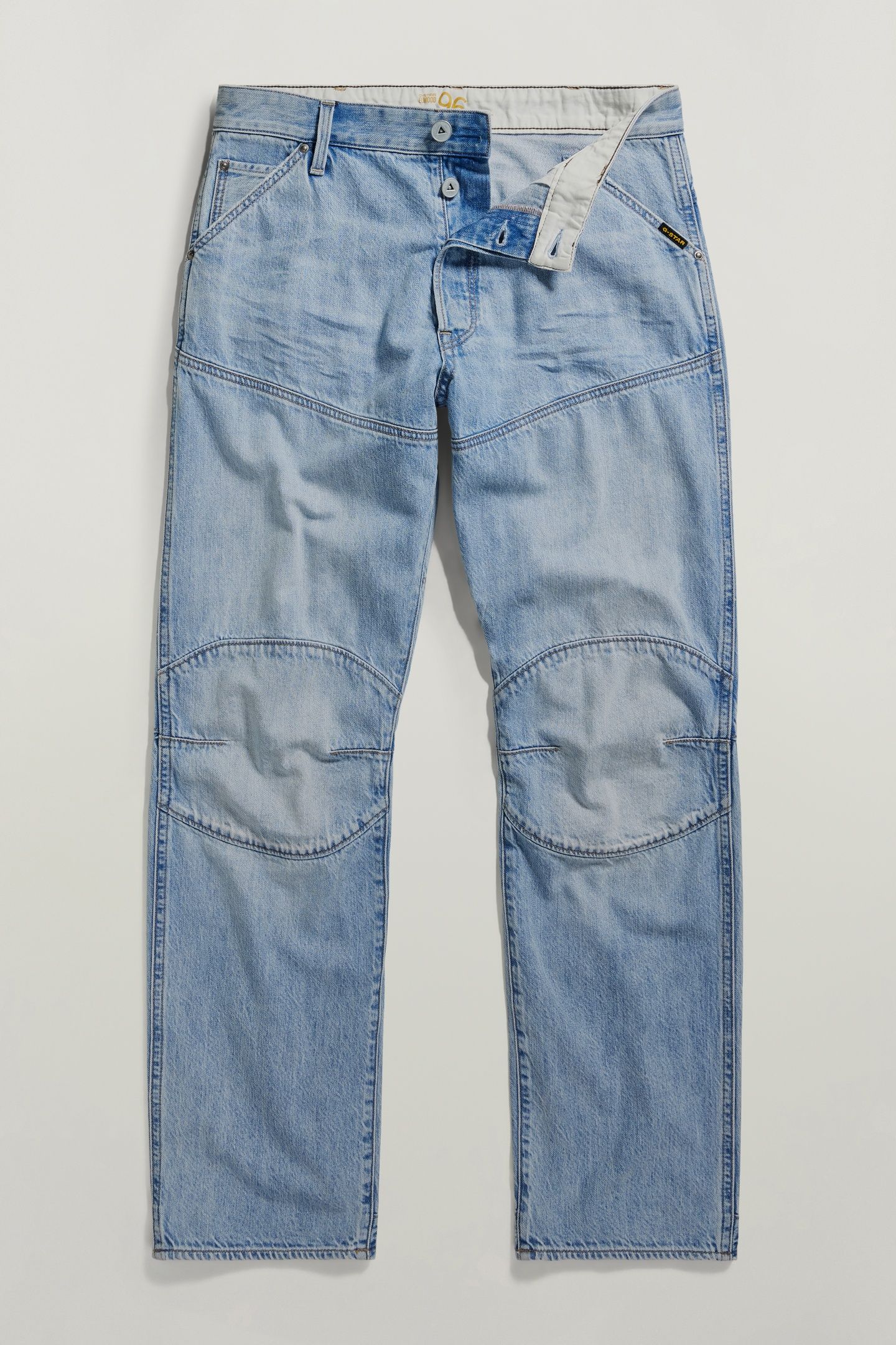 5620 3D REGULAR JEANS LIGHT/PASTEL BLUE 4
