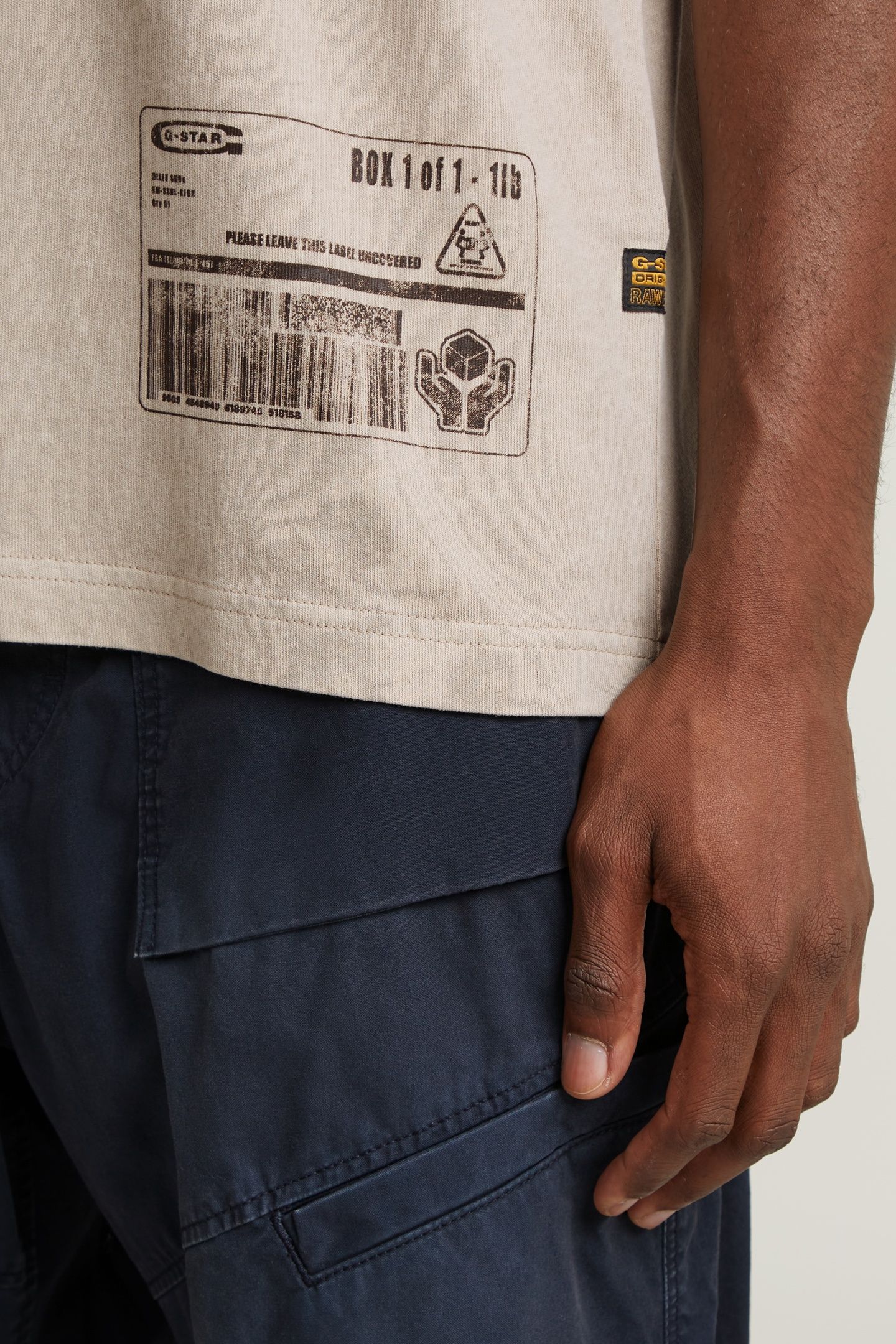 SHIPPING GR OVERDYED R T BEIGE/KHAKI 5